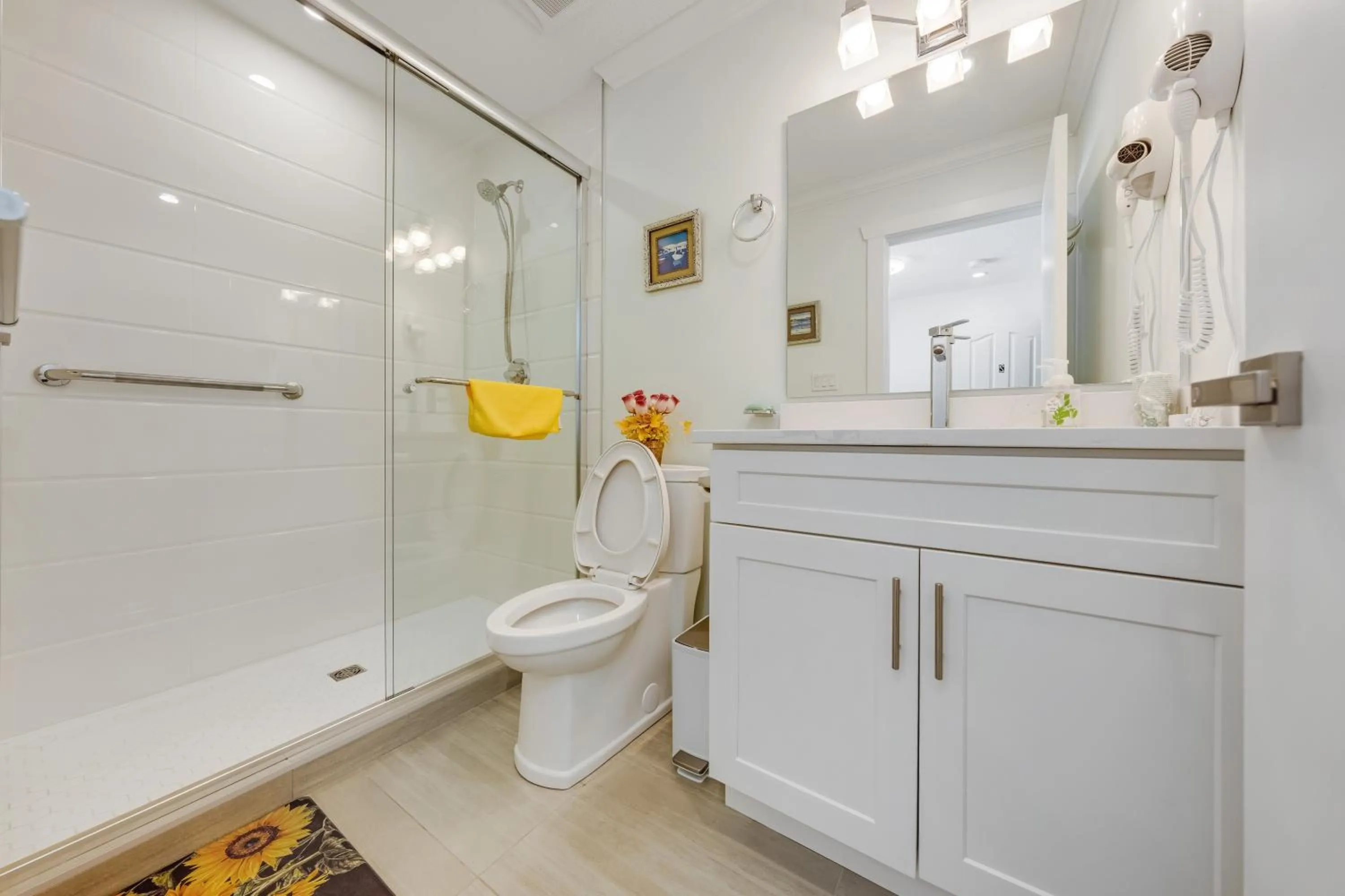 Bathroom in Quite House near the Vancouver Airport