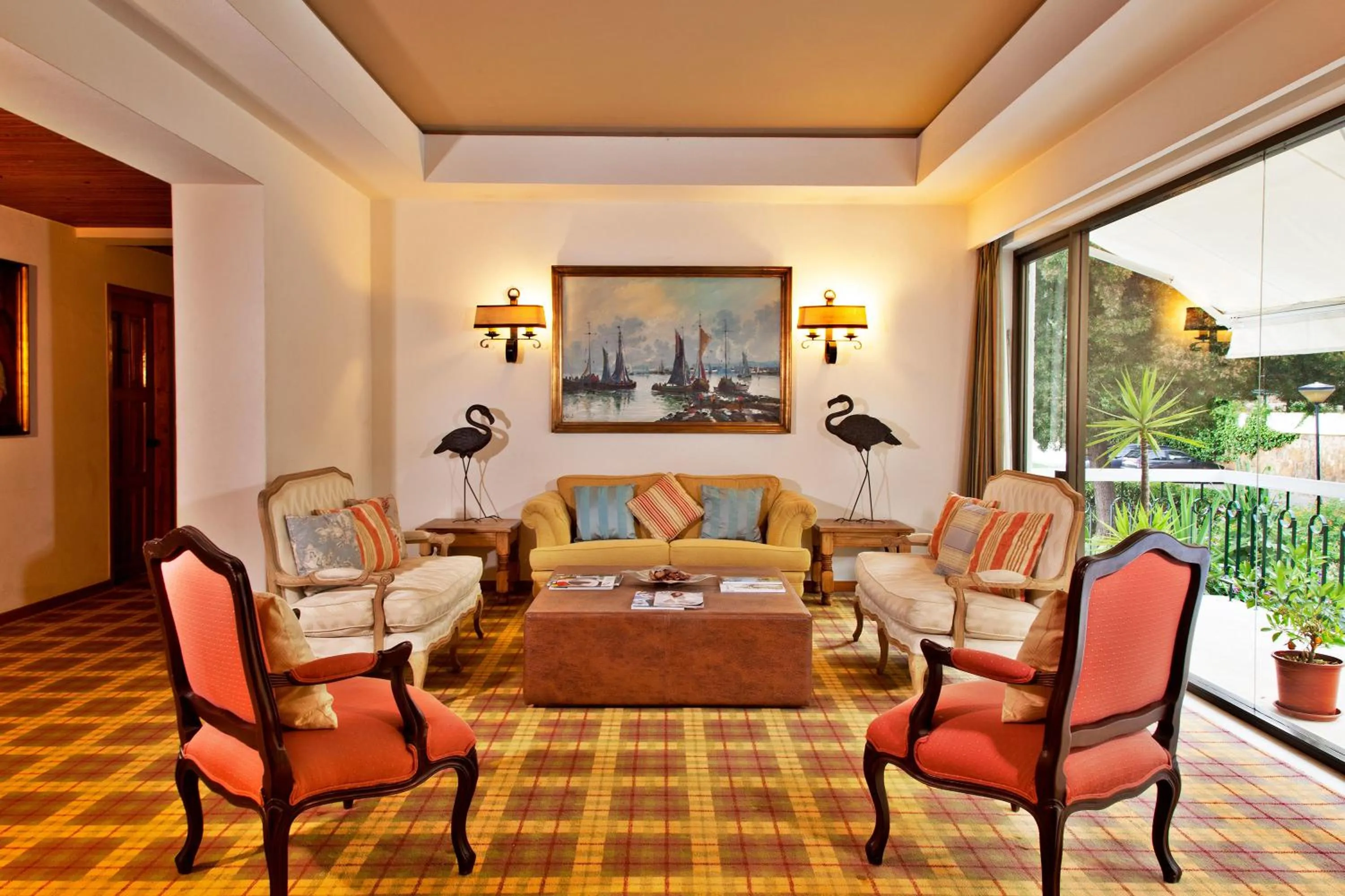 Lounge or bar in Lago Azul Eco Hotel