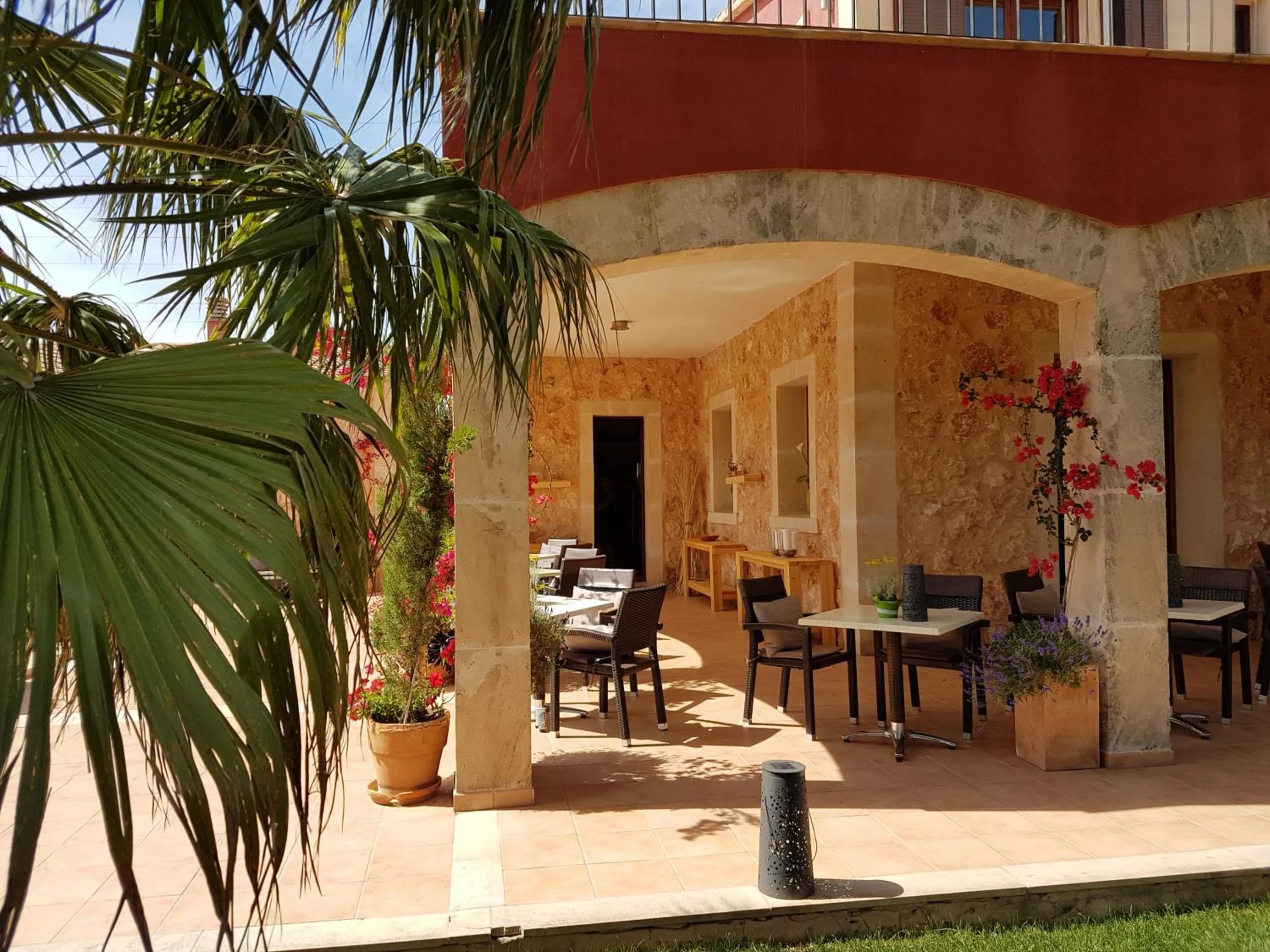 Balcony/Terrace in Villa Sampoli - Agroturismo Son Sampoli - Adults only