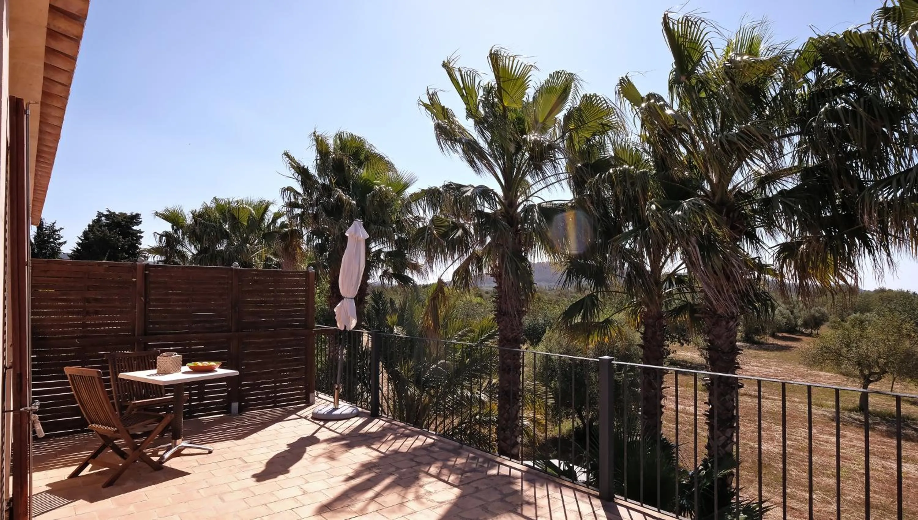 Balcony/Terrace in Villa Sampoli - Agroturismo Son Sampoli - Adults only