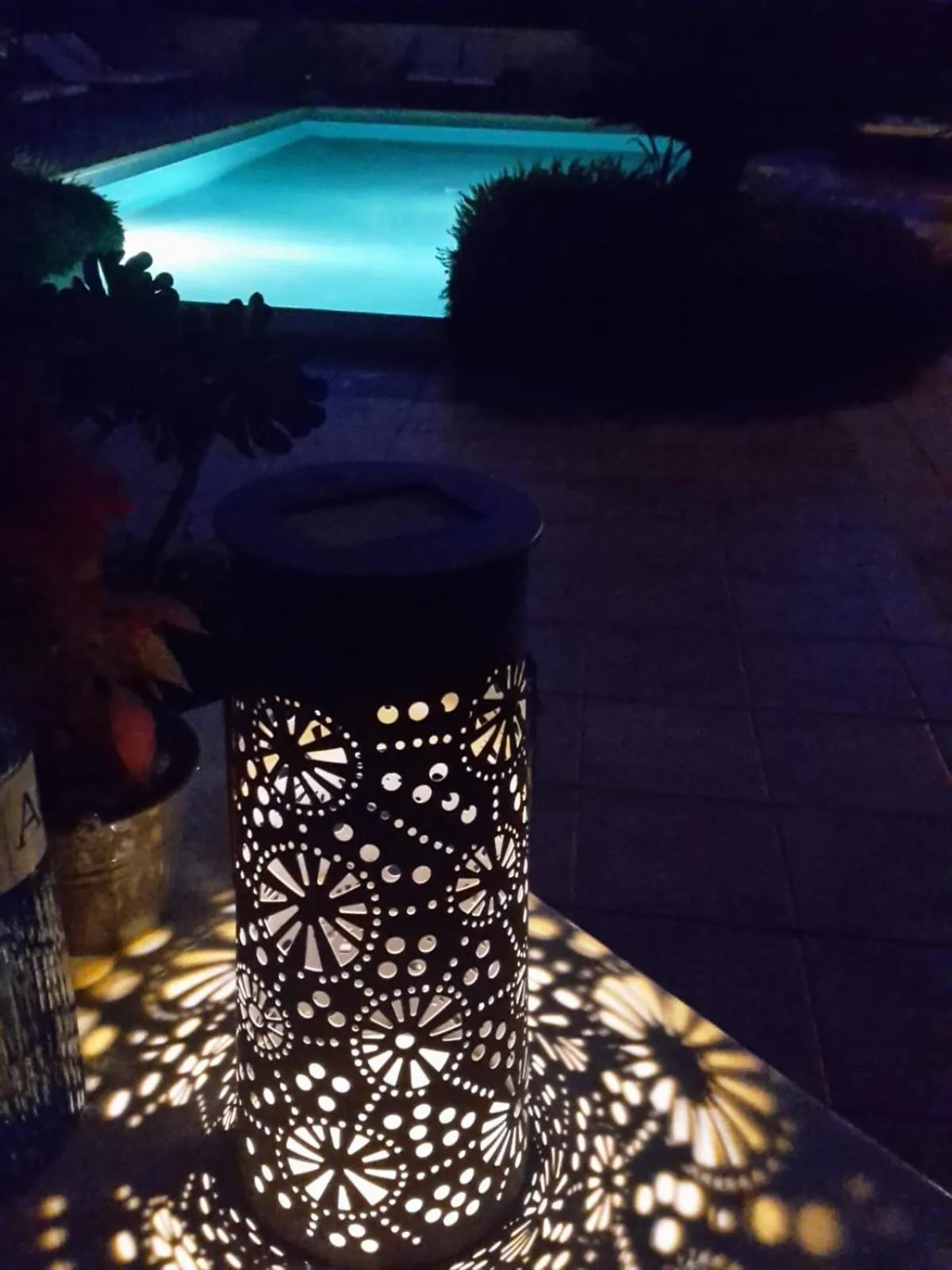 Night, Swimming Pool in Villa Sampoli - Agroturismo Son Sampoli - Adults only