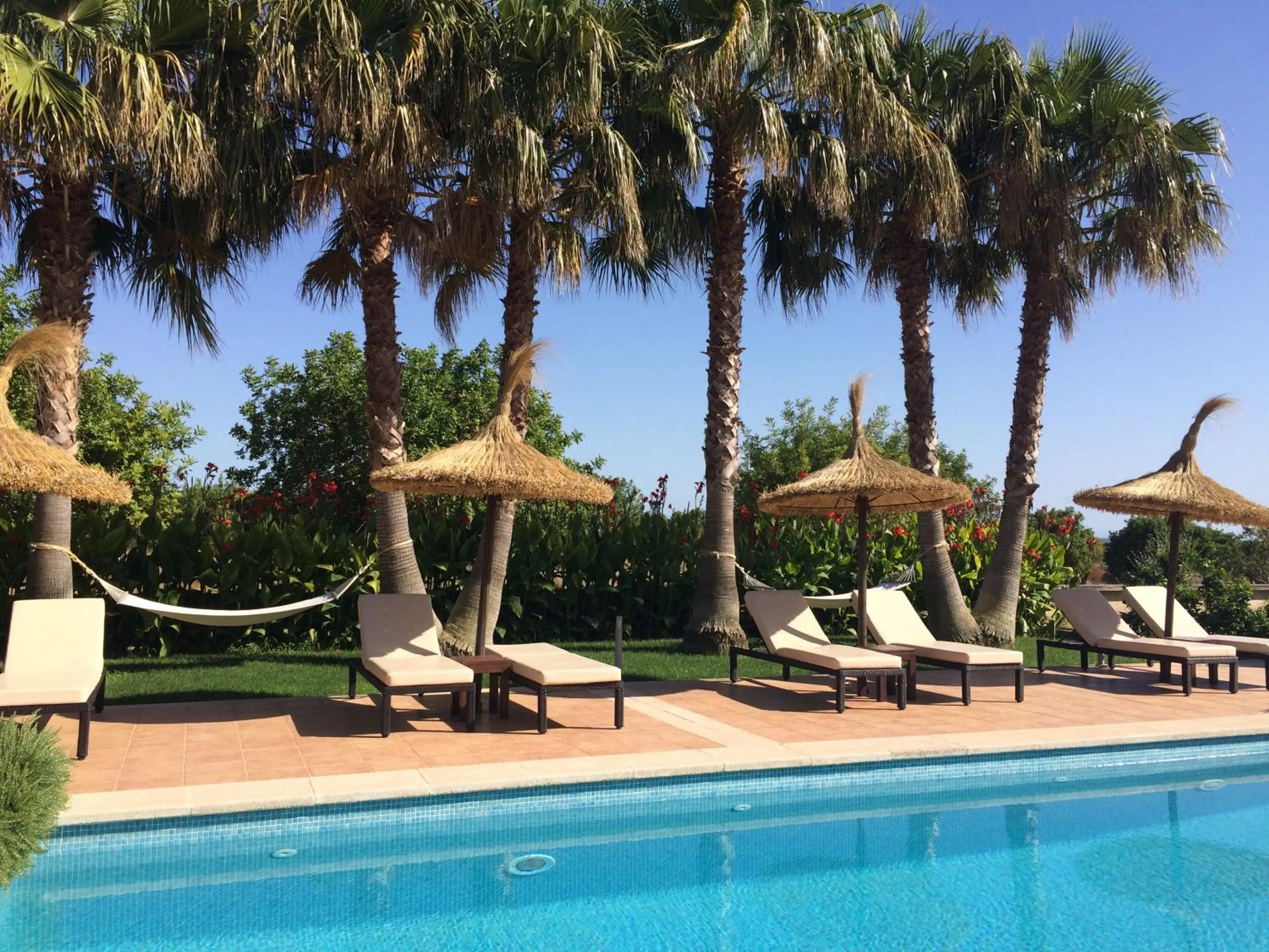 Swimming Pool in Villa Sampoli - Agroturismo Son Sampoli - Adults only