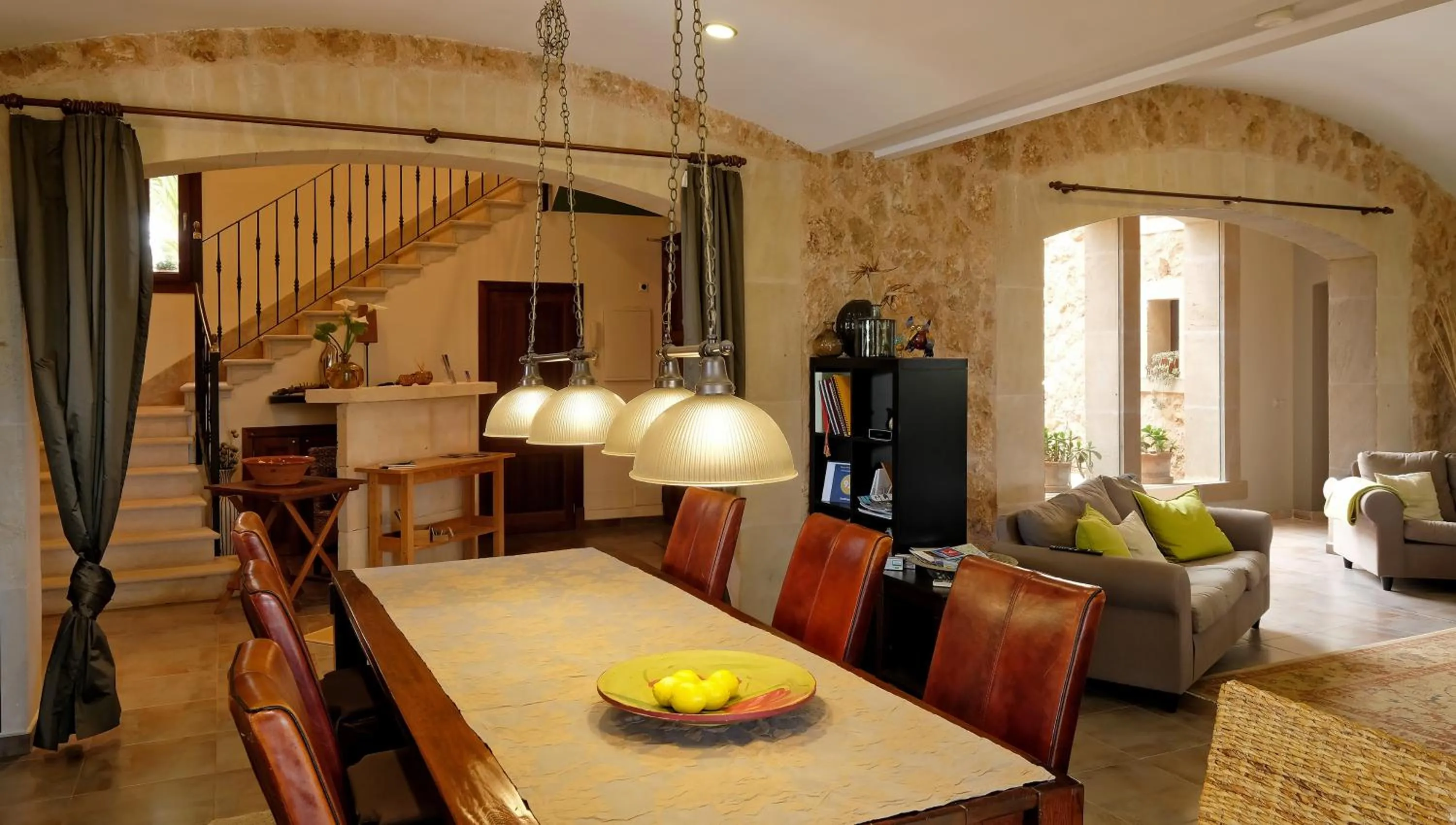 Communal lounge/ TV room, Seating Area in Villa Sampoli - Agroturismo Son Sampoli - Adults only