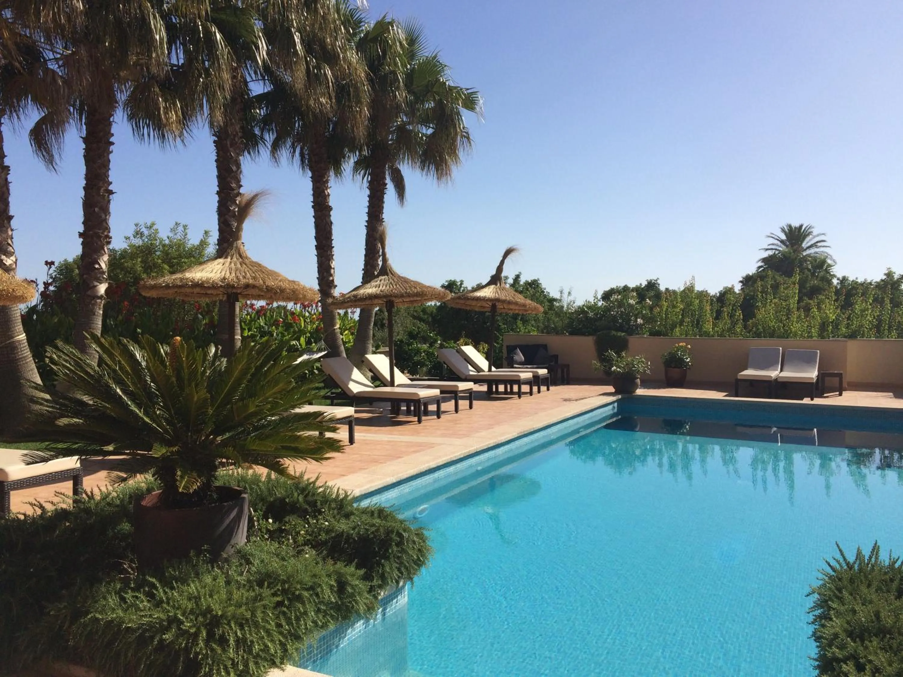 Swimming Pool in Villa Sampoli - Agroturismo Son Sampoli - Adults only