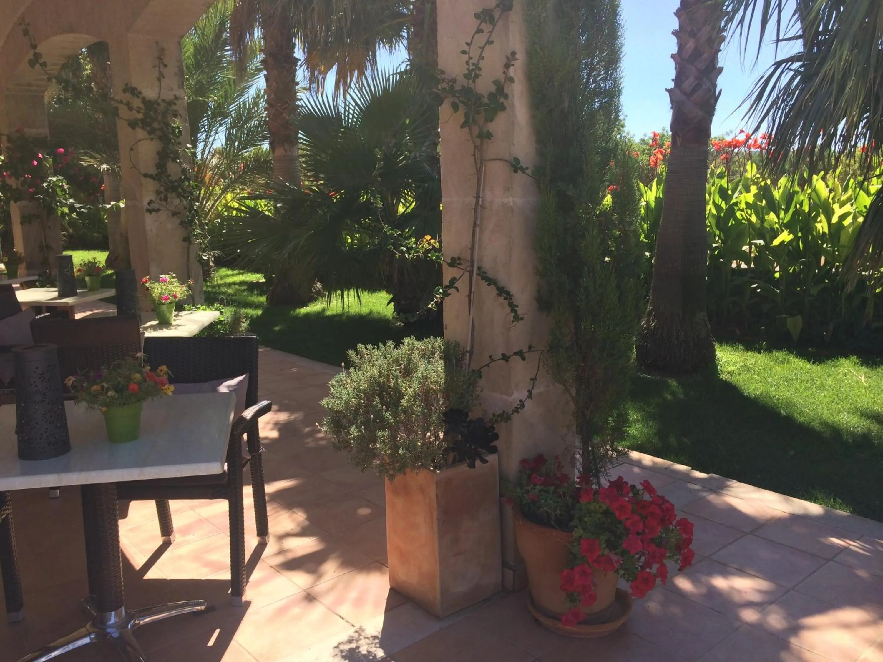 Balcony/Terrace in Villa Sampoli - Agroturismo Son Sampoli - Adults only