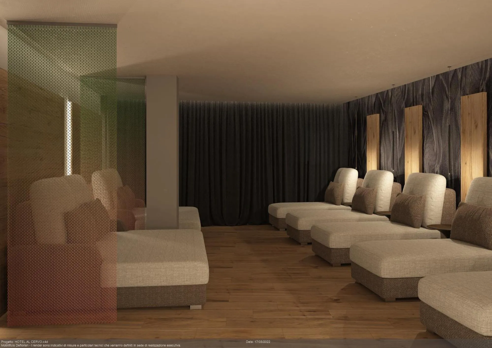 Spa and wellness centre/facilities in Hotel Al Cervo