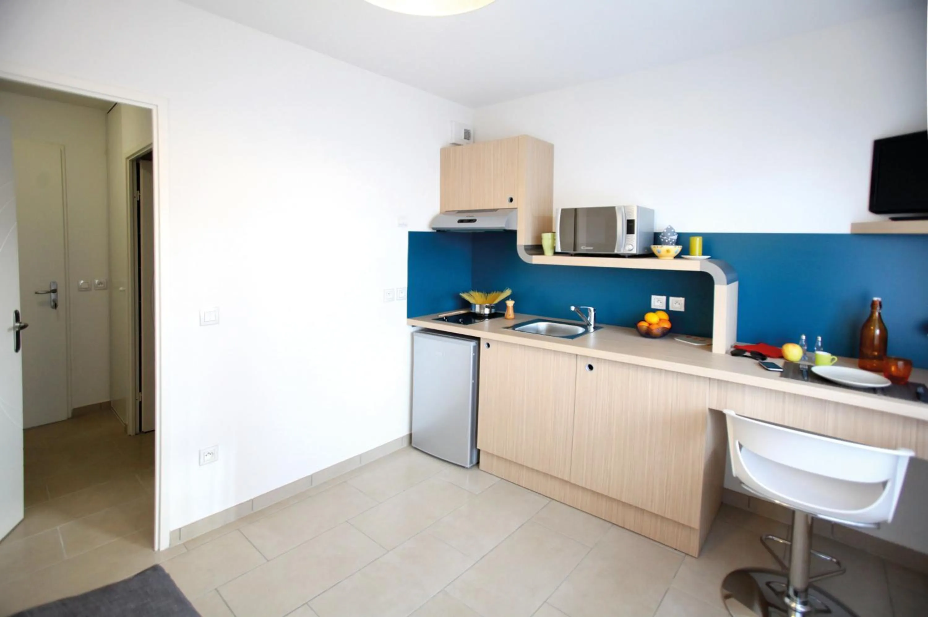 Living room in Résidence Les Portes d'Espagne