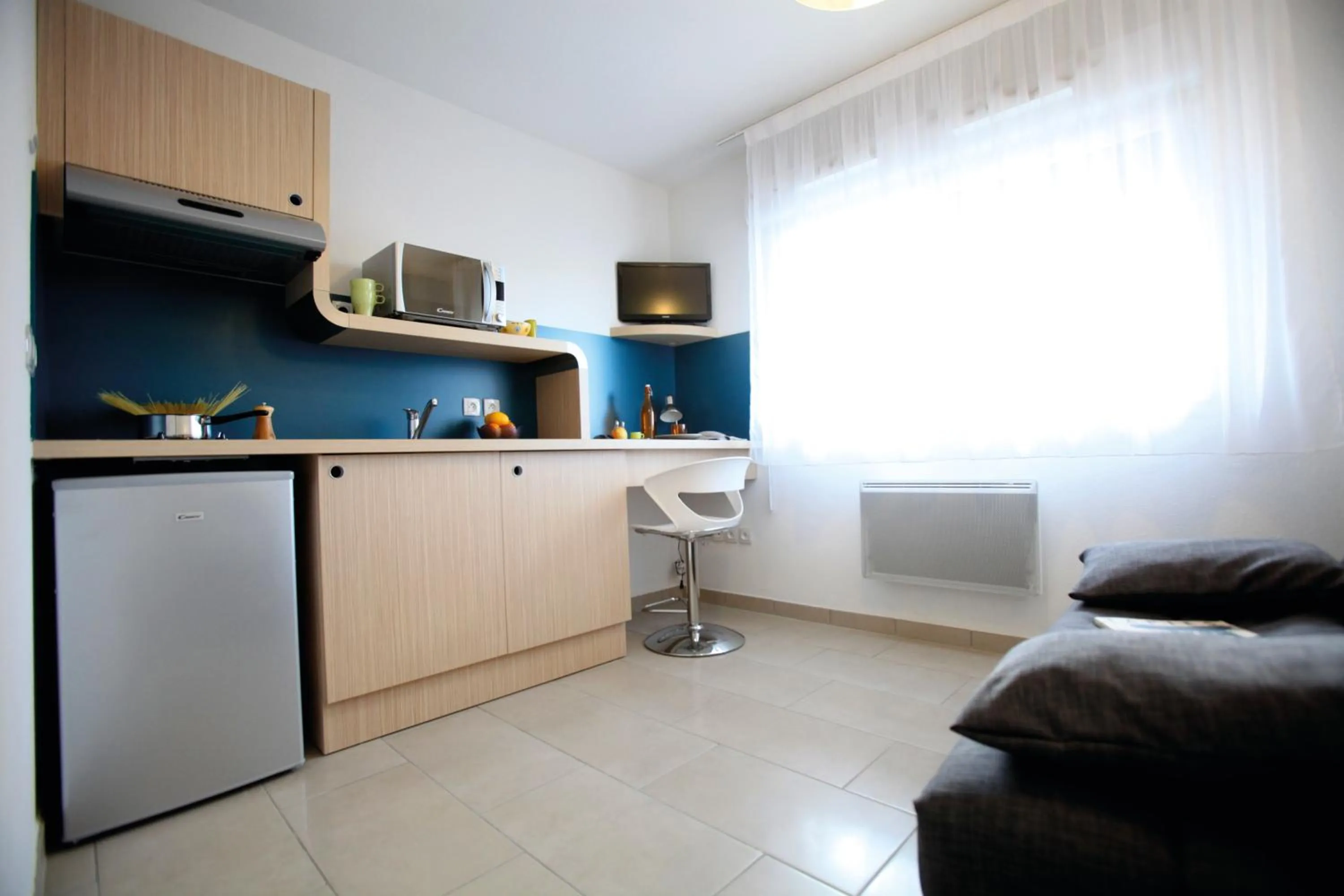 Living room in Résidence Les Portes d'Espagne