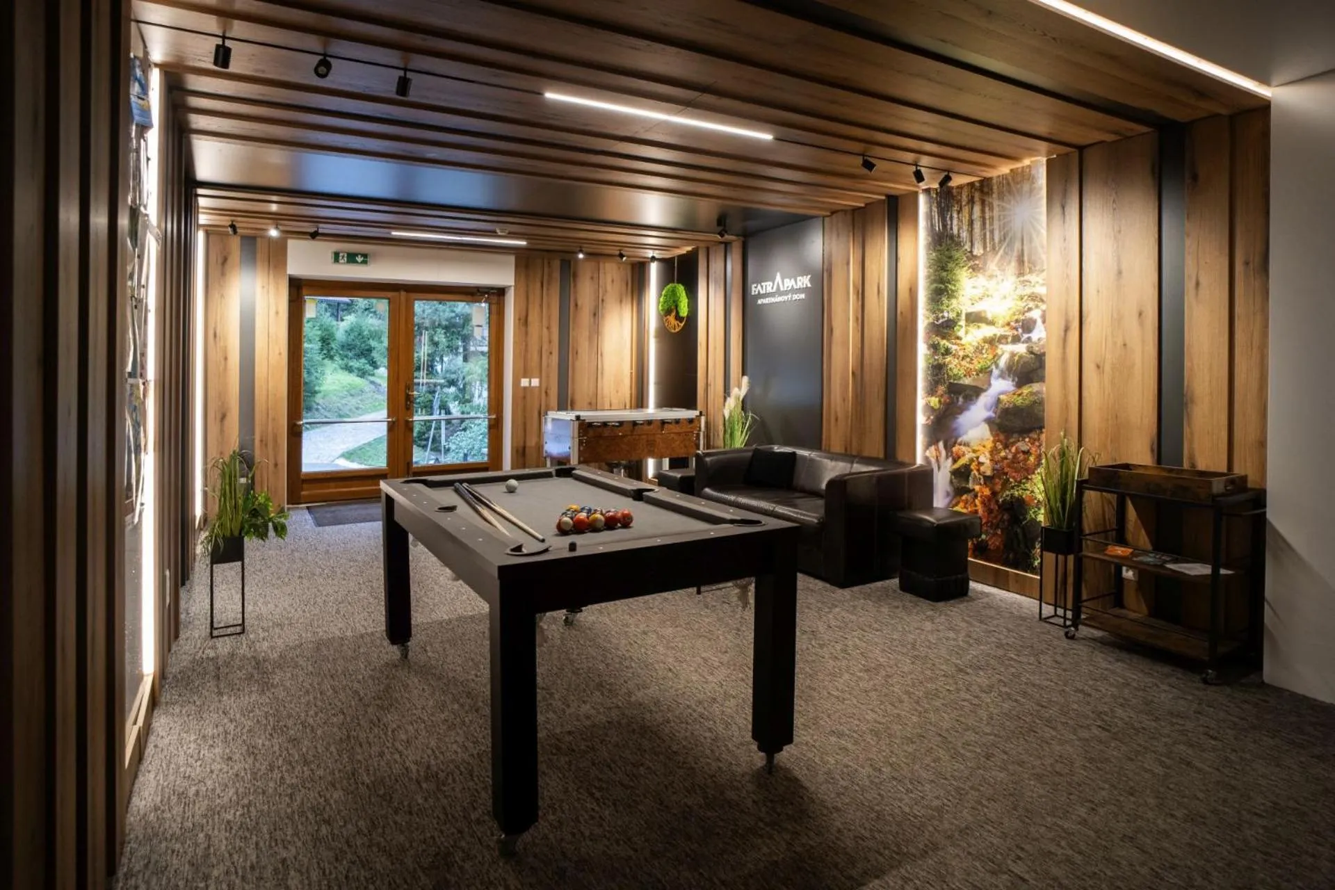 Billiard in Apartmánový dom Fatrapark 1 s Wellness - Hlavná recepcia