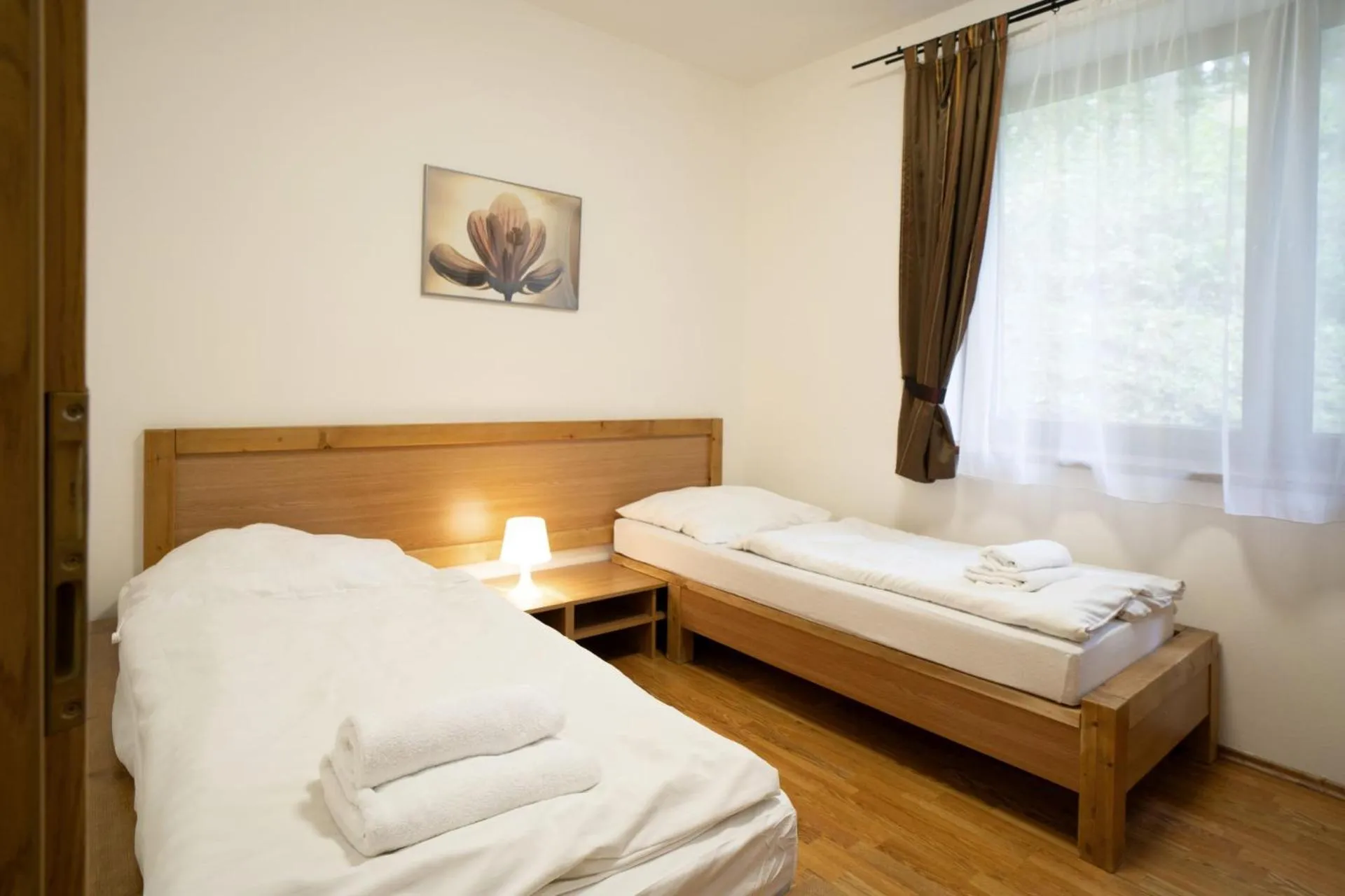 Bedroom, Bed in Apartmánový dom Fatrapark 1 s Wellness - Hlavná recepcia