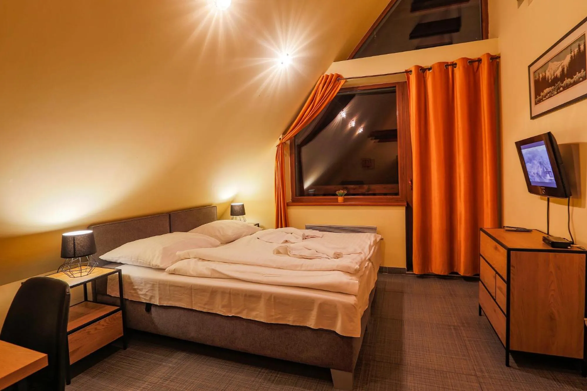 Photo of the whole room, Bed in Apartmánový dom Fatrapark 1 s Wellness - Hlavná recepcia