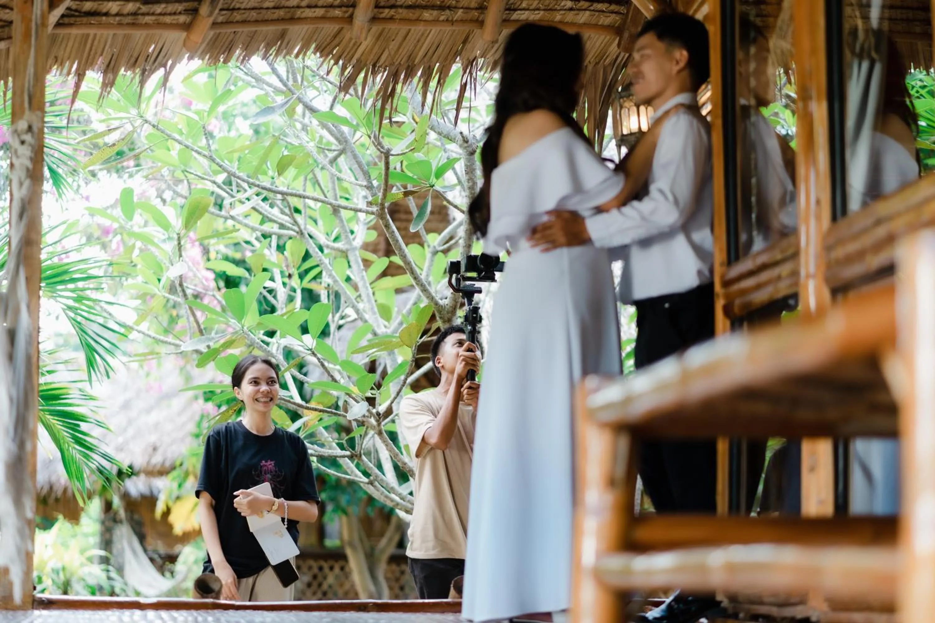 Guests in Tongo Hill Cottages