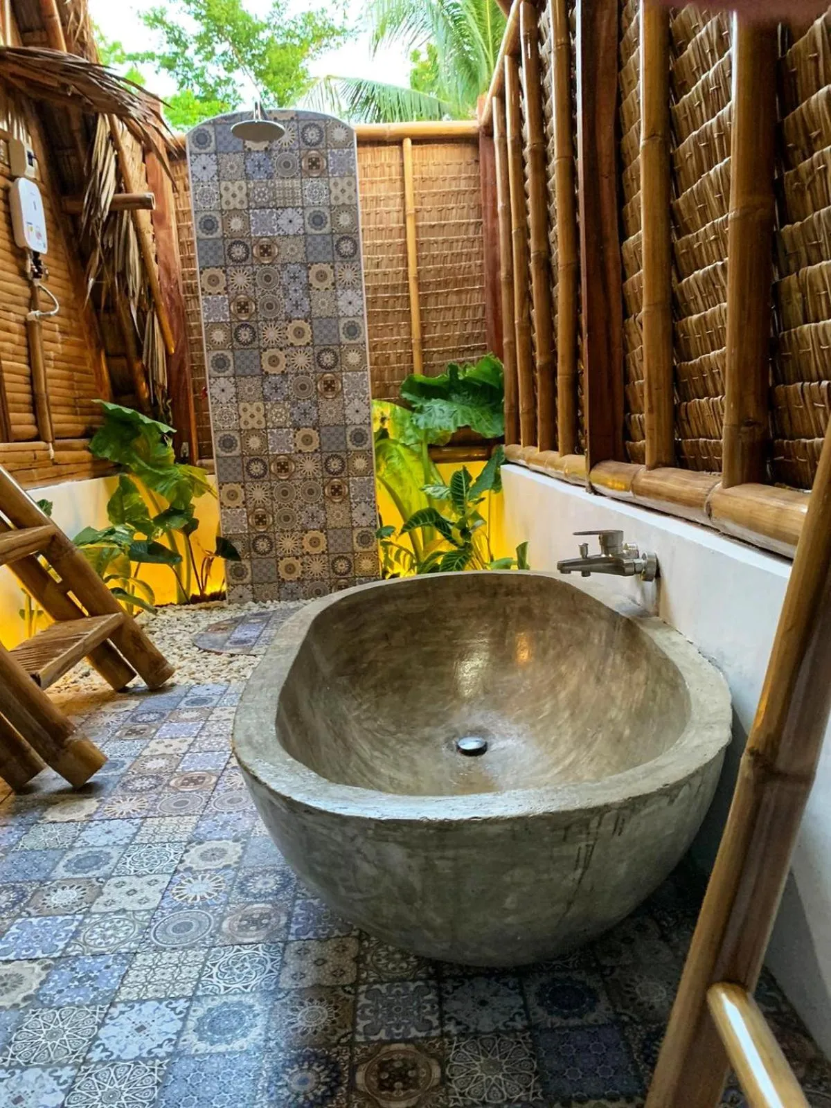 Bathroom in Tongo Hill Cottages