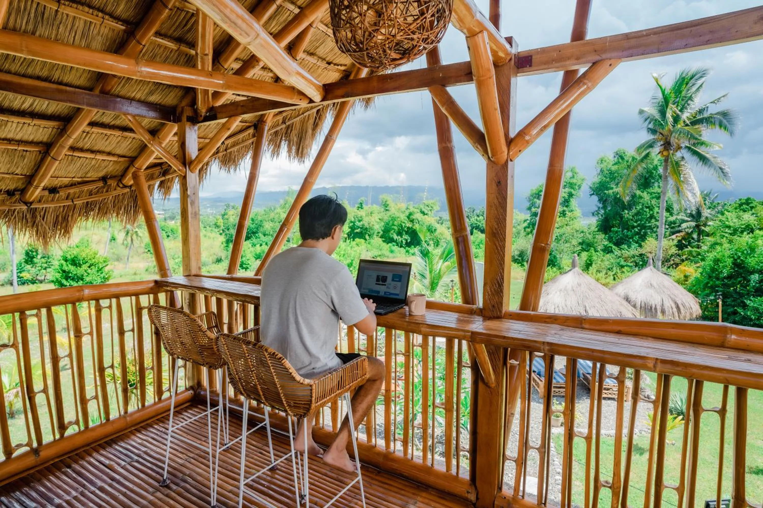 View (from property/room) in Tongo Hill Cottages