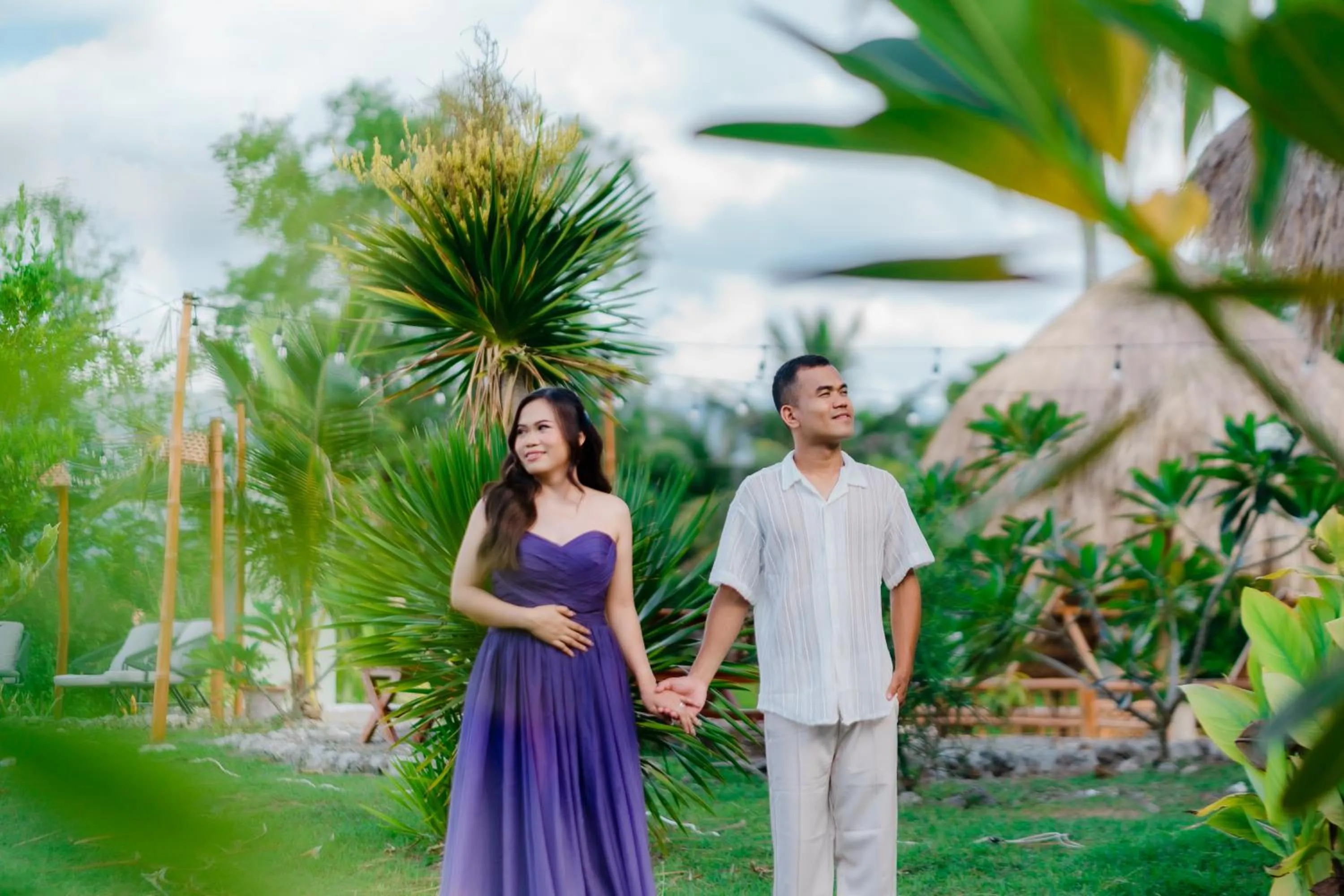 Garden in Tongo Hill Cottages