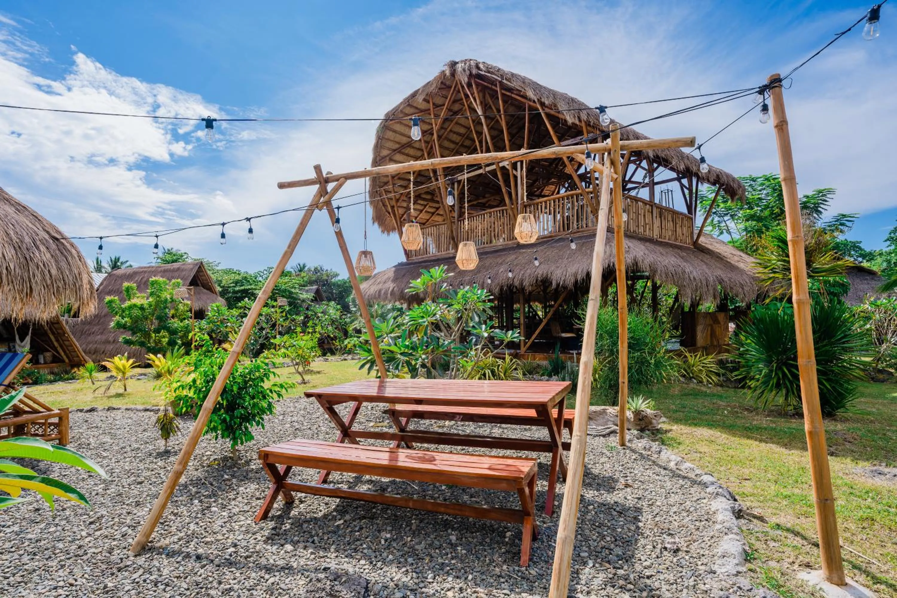 Garden in Tongo Hill Cottages