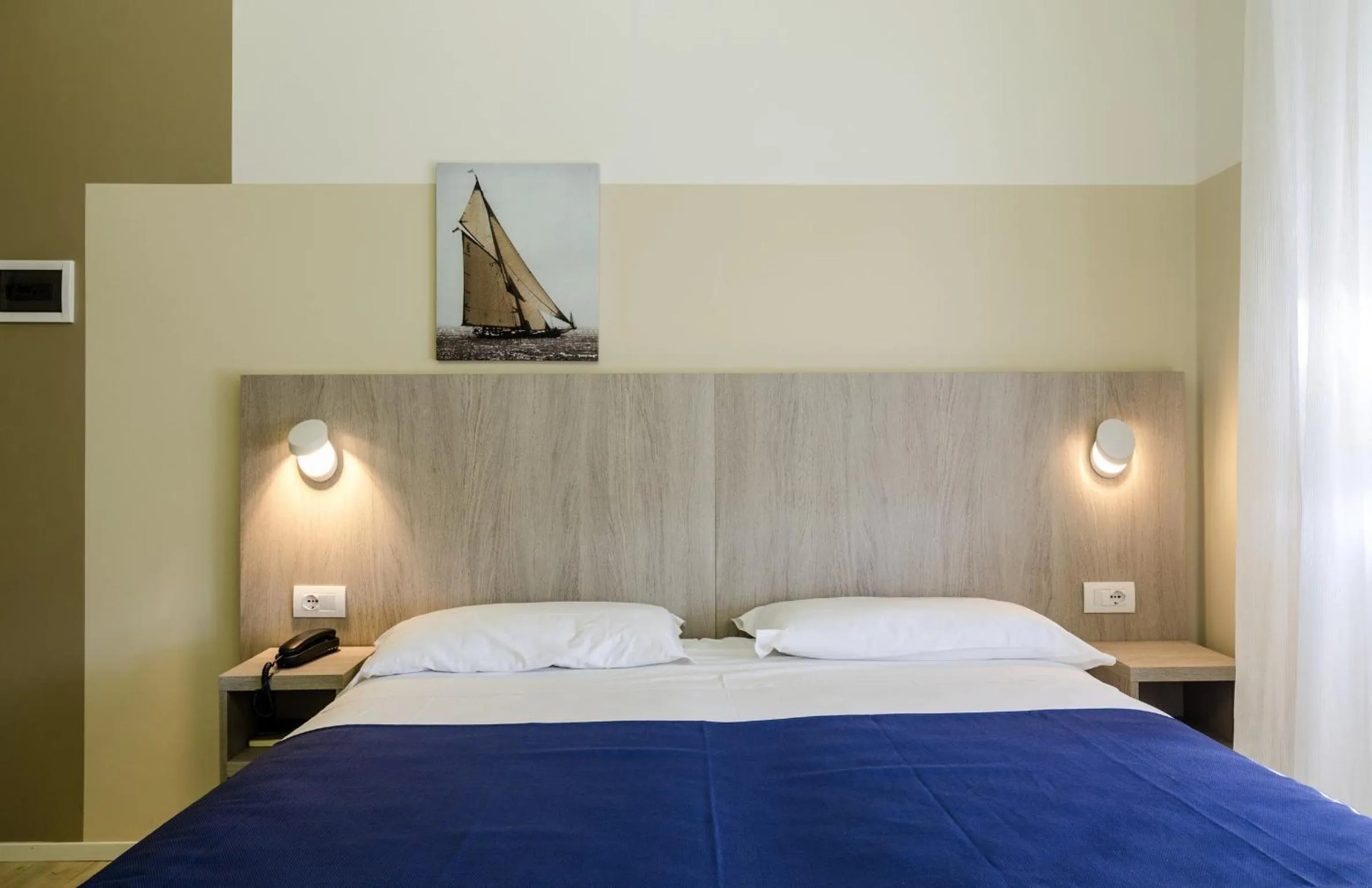 Bed in Hotel Mare Live