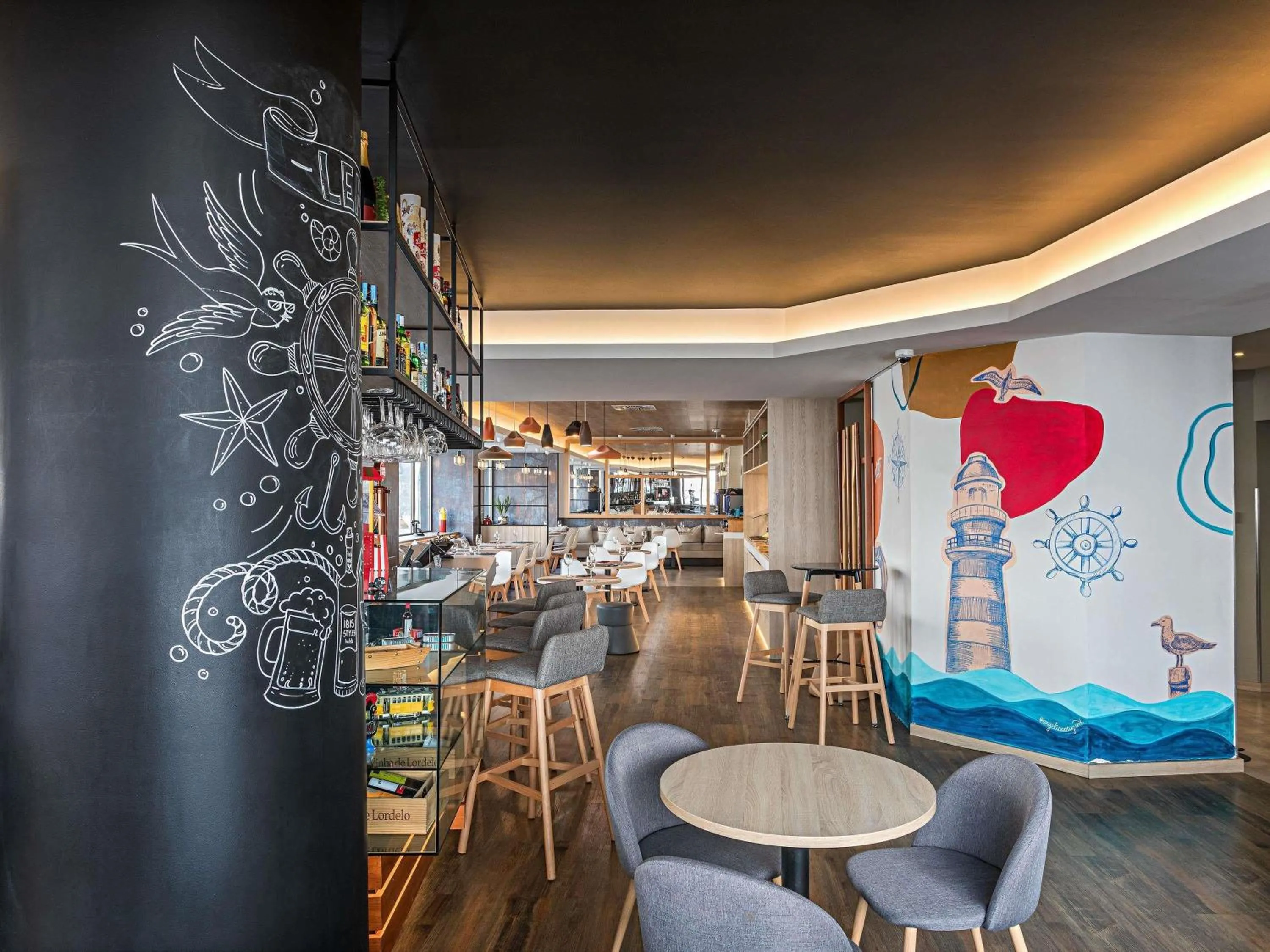 Lounge or bar in Ibis Styles Lisboa Centro Liberdade NE