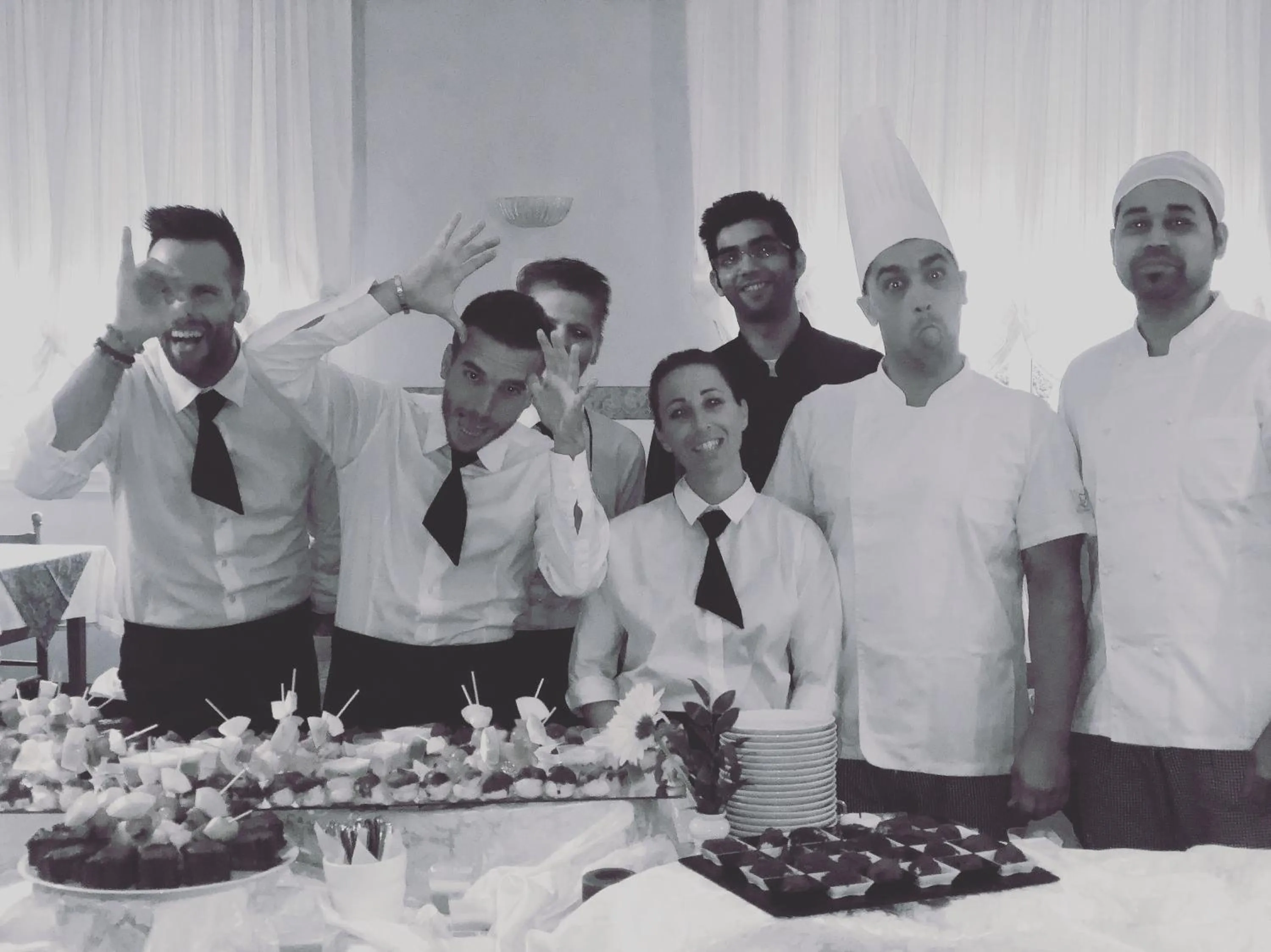 Staff in Hotel Savoia