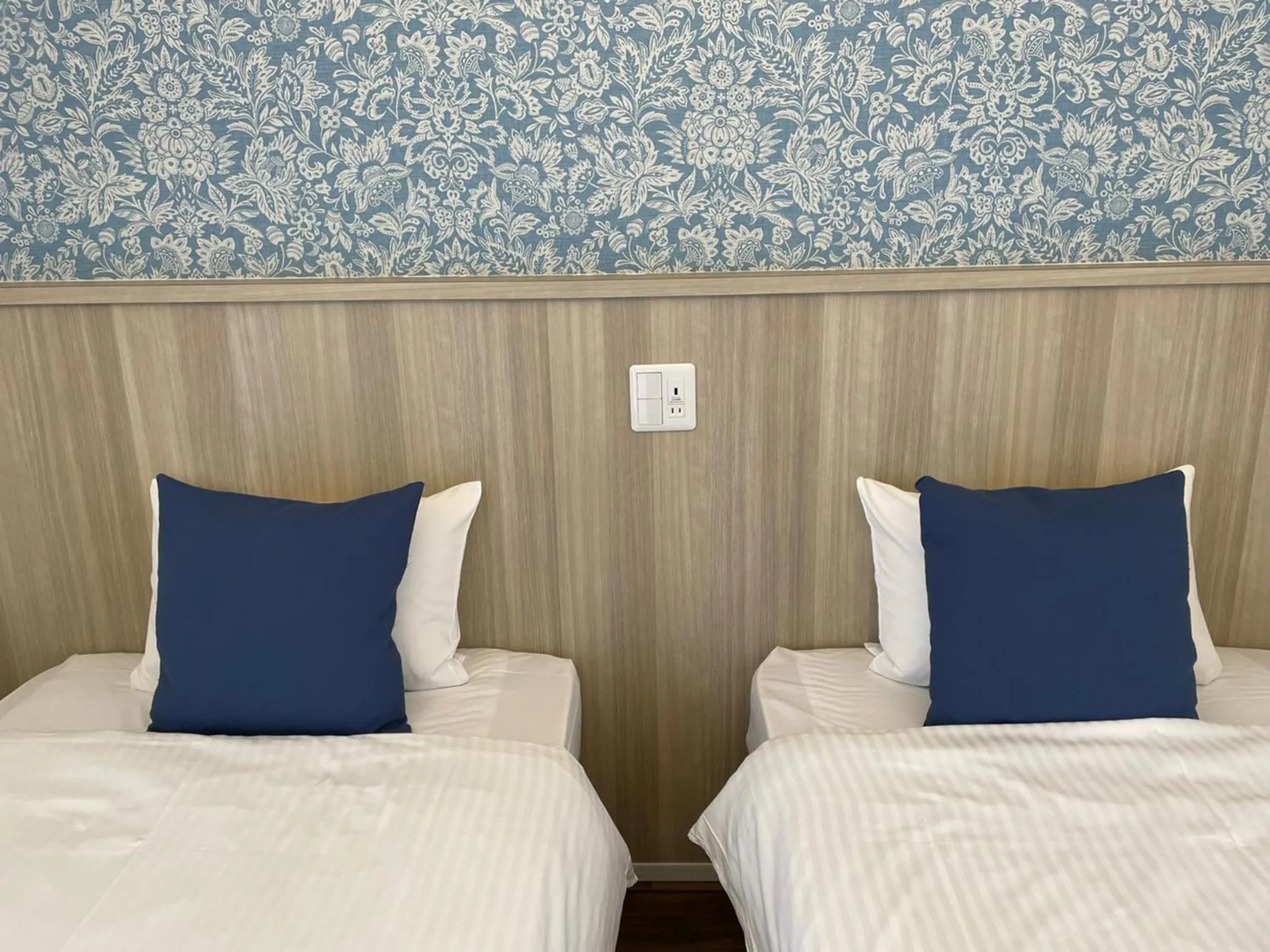 Bed in Marea Resort Motobu