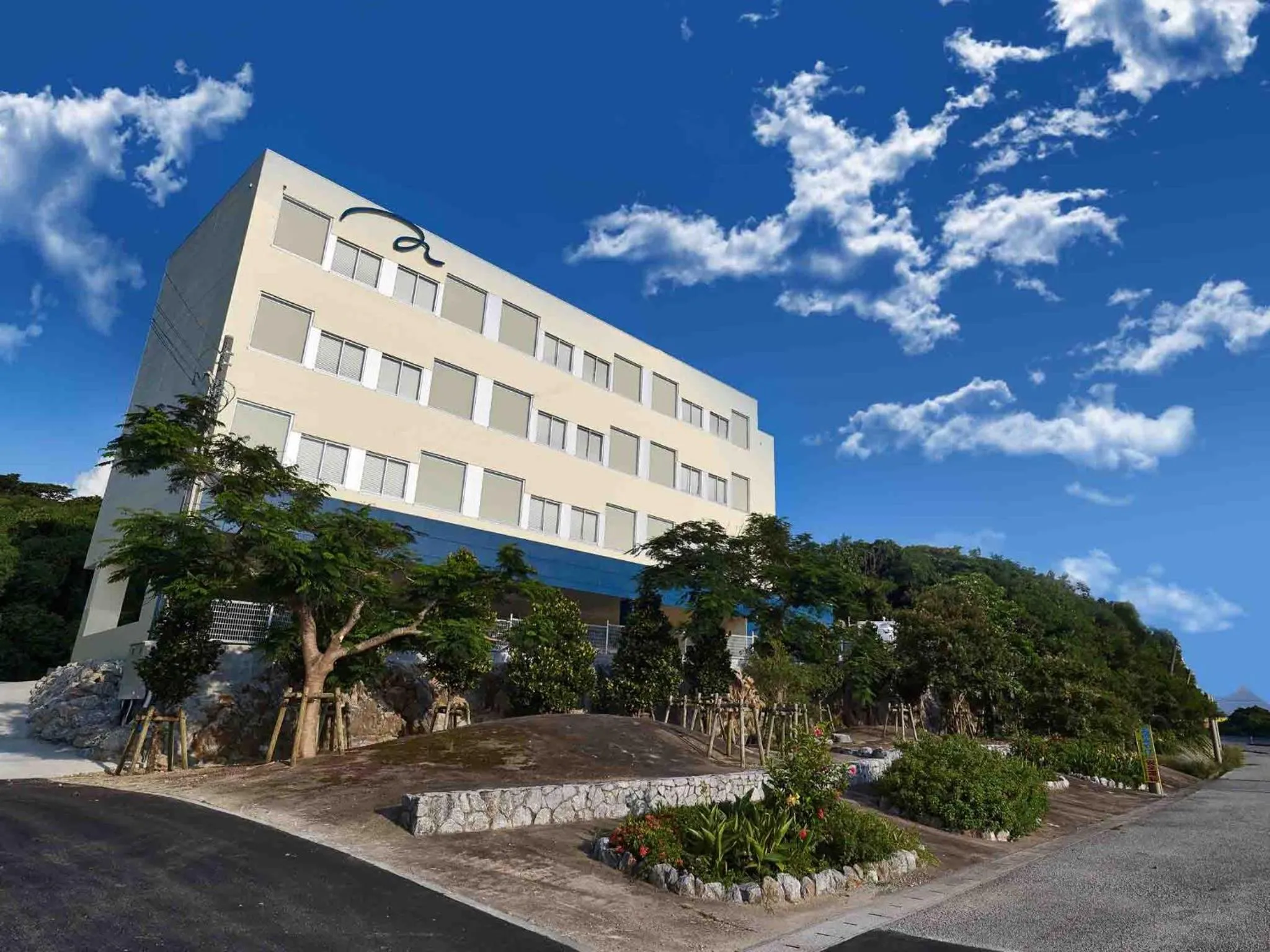 Facade/entrance in Marea Resort Motobu