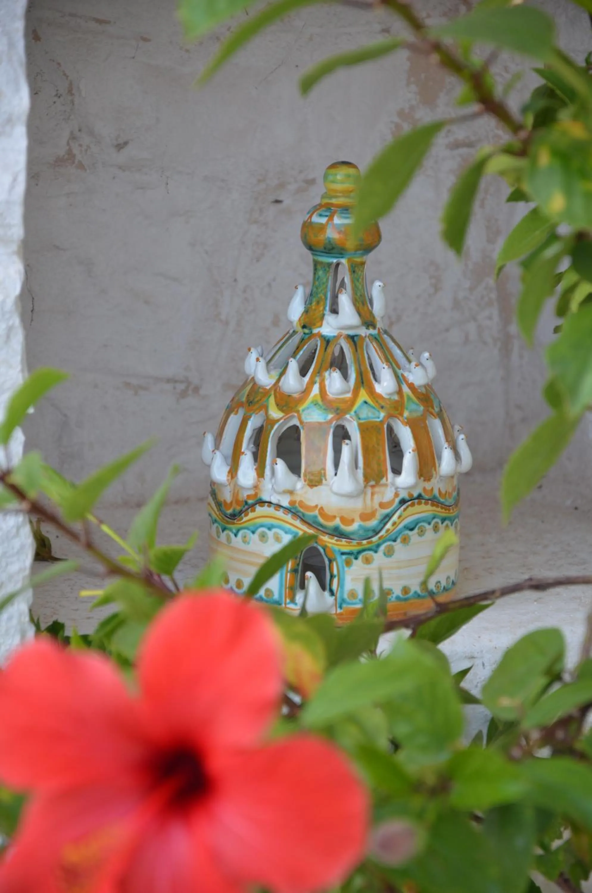 Decorative detail in Masseria Serralta