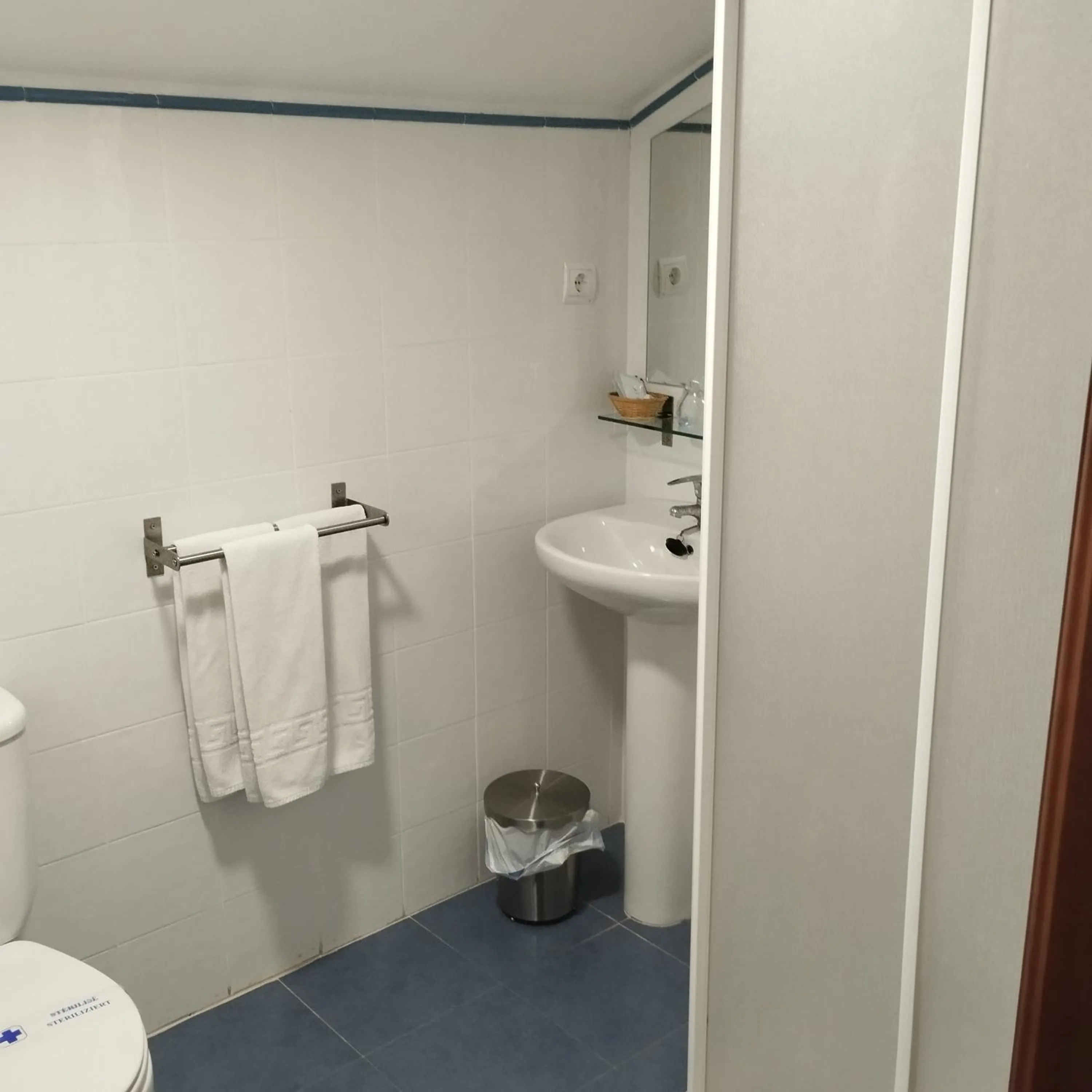 Bathroom in Hospederia el Fielato