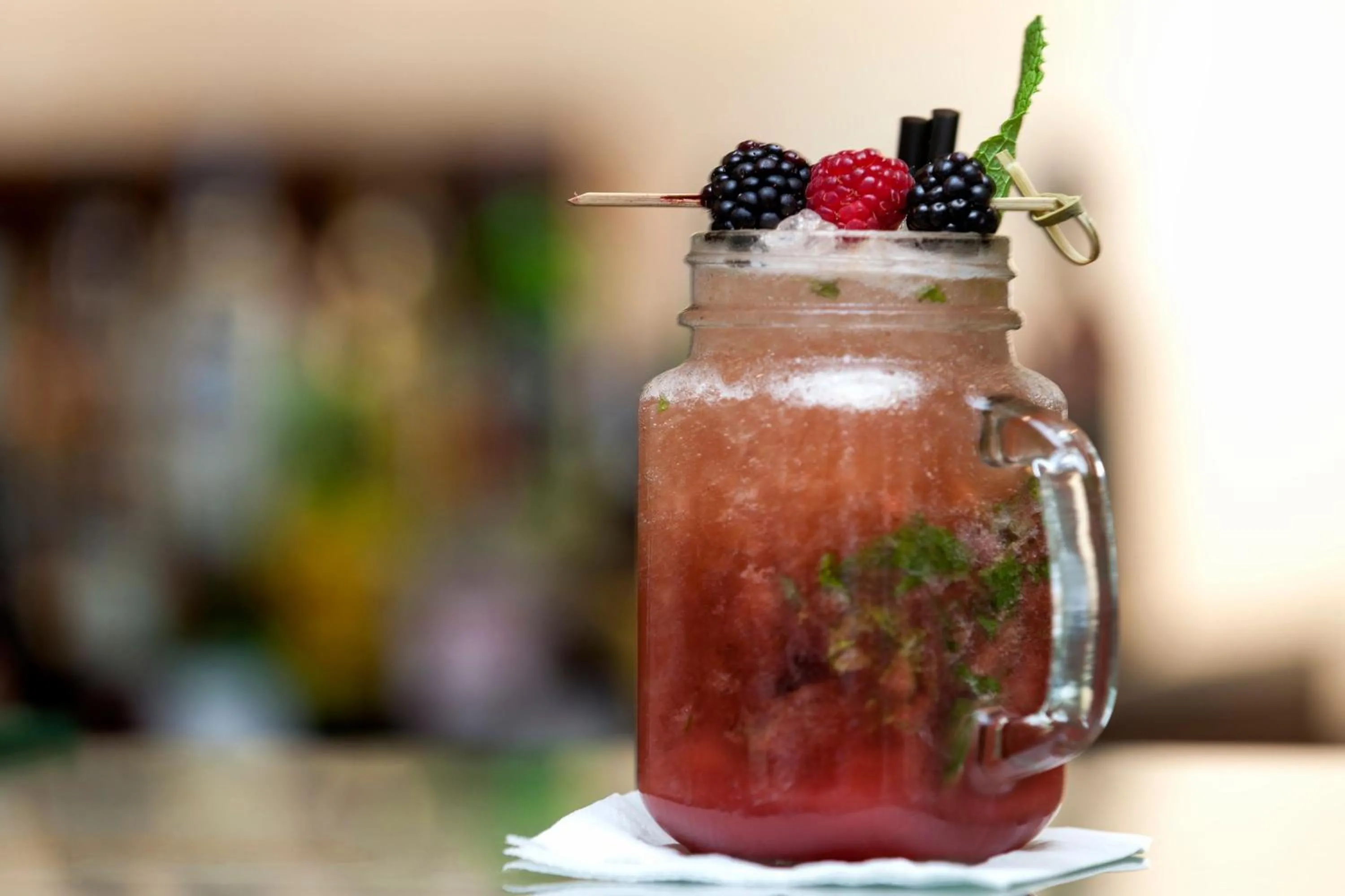 Drinks in Praia D'El Rey Marriott Golf & Beach Resort