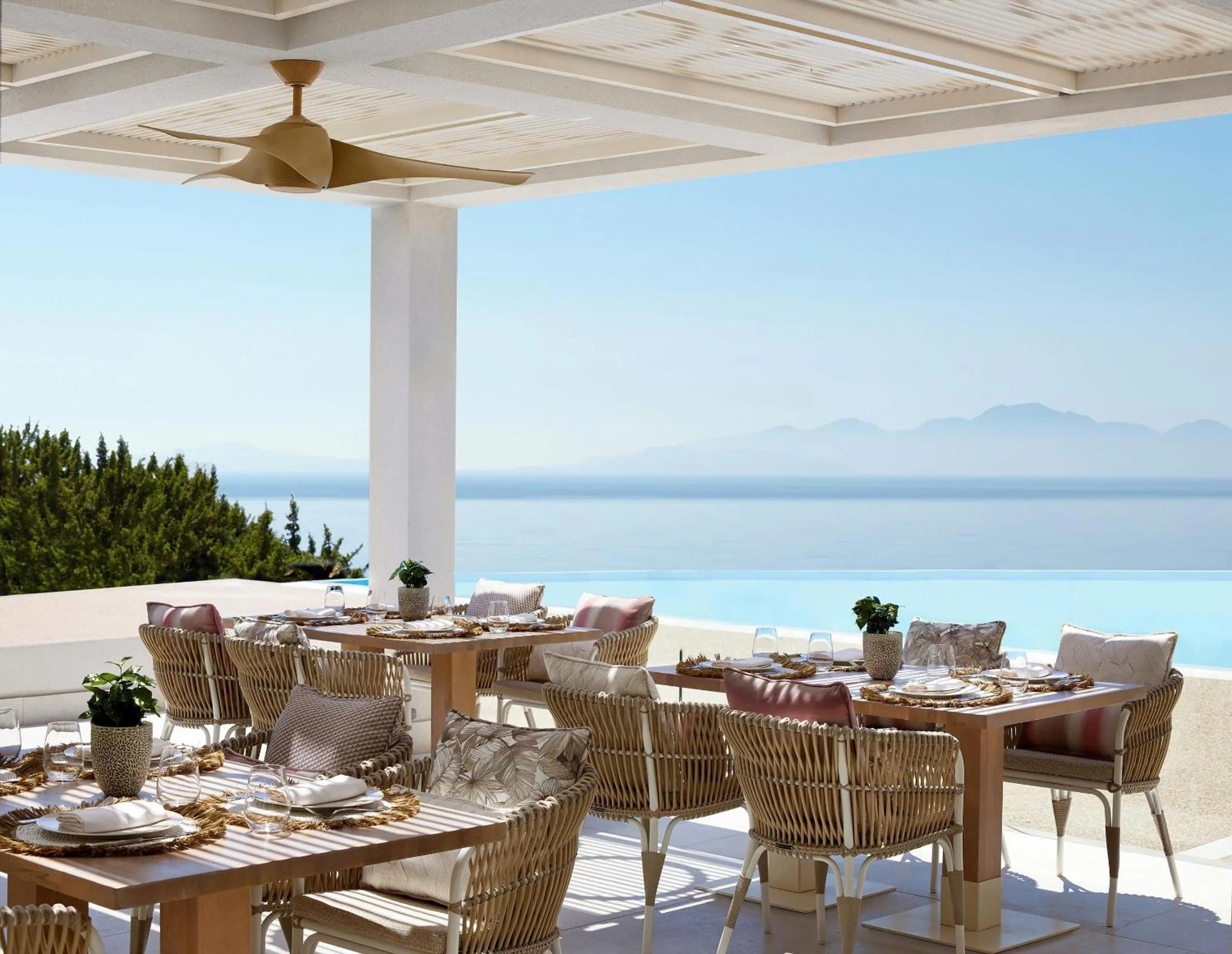 Restaurant/places to eat in Ikos Aria