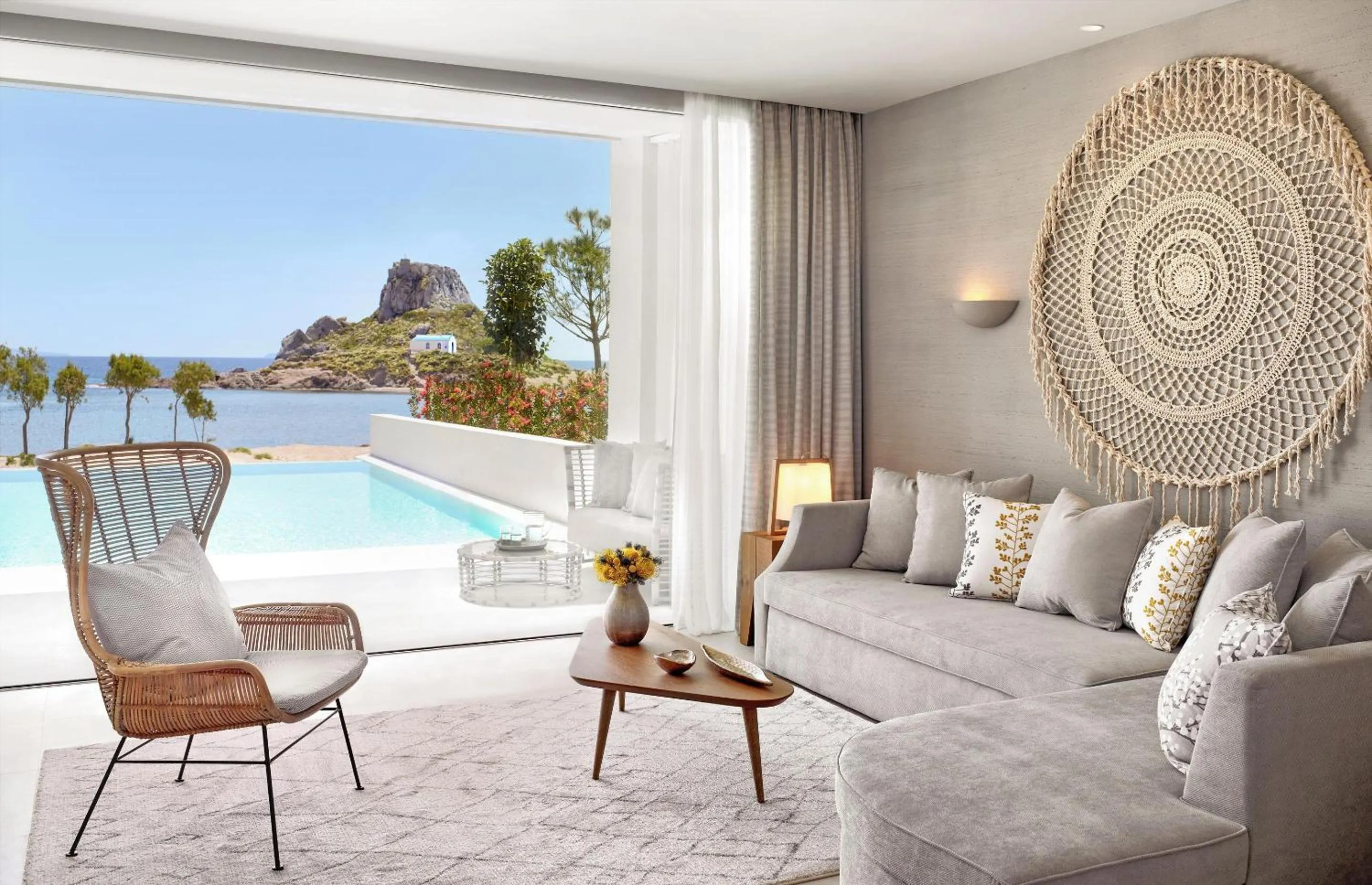 Photo of the whole room in Ikos Aria