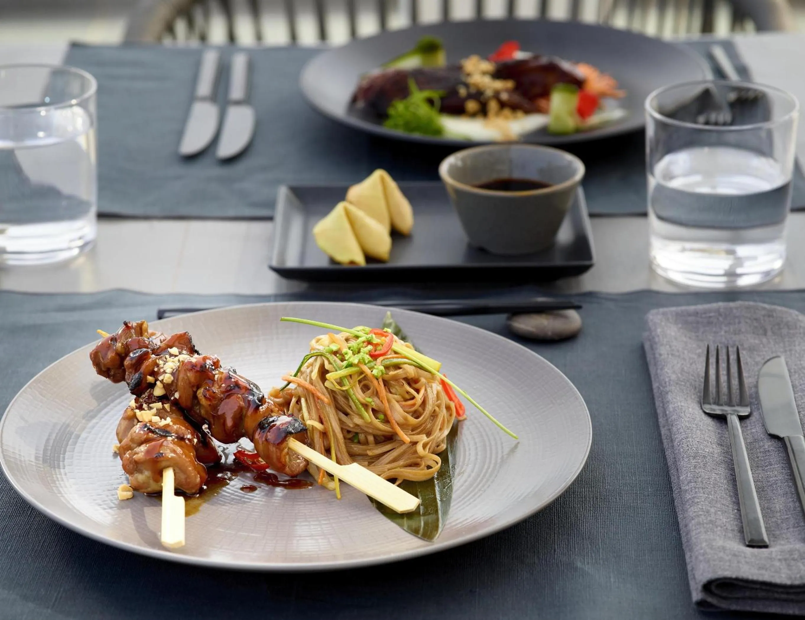 Restaurant/places to eat in Ikos Aria