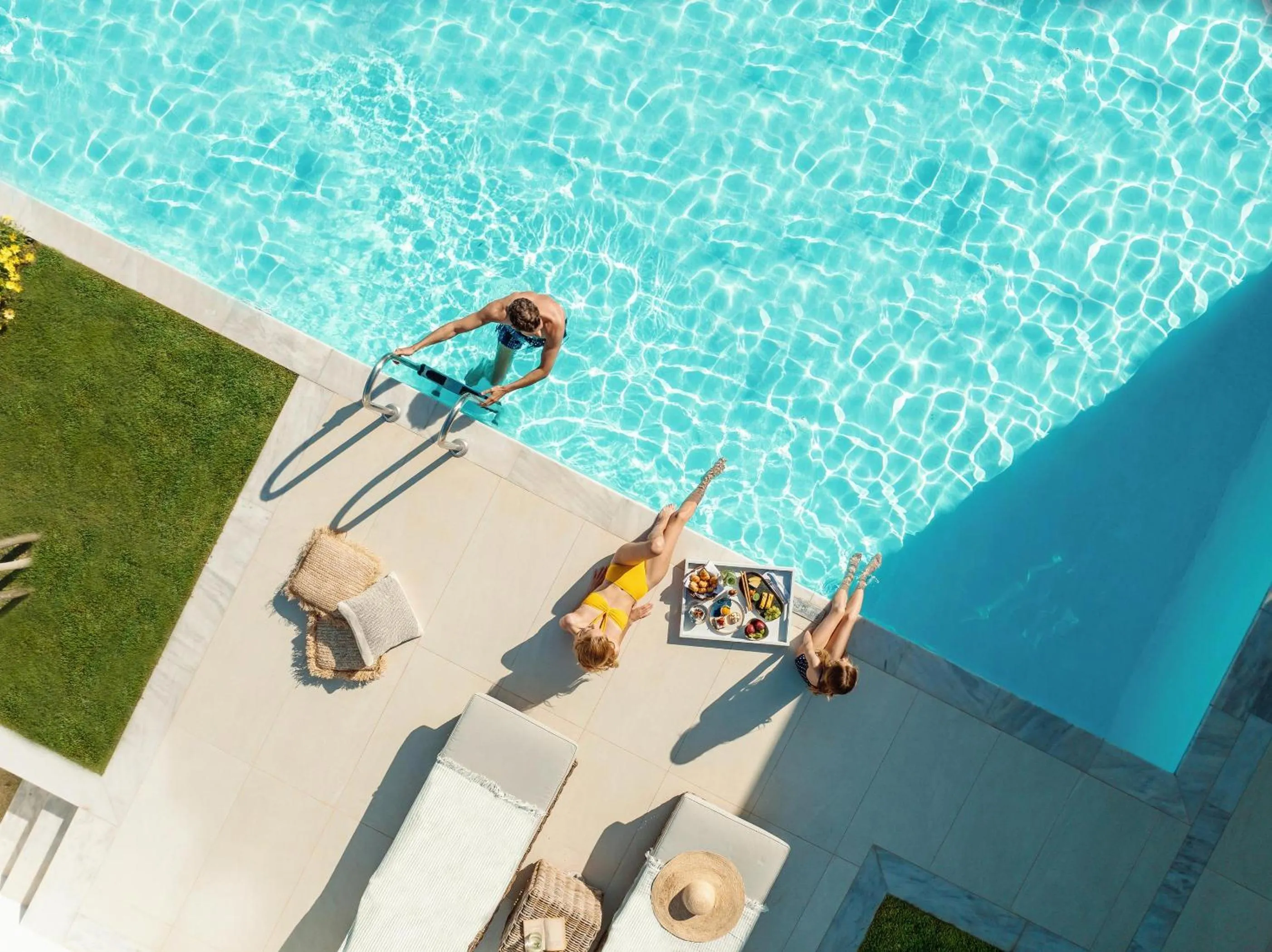 Swimming pool in Ikos Aria