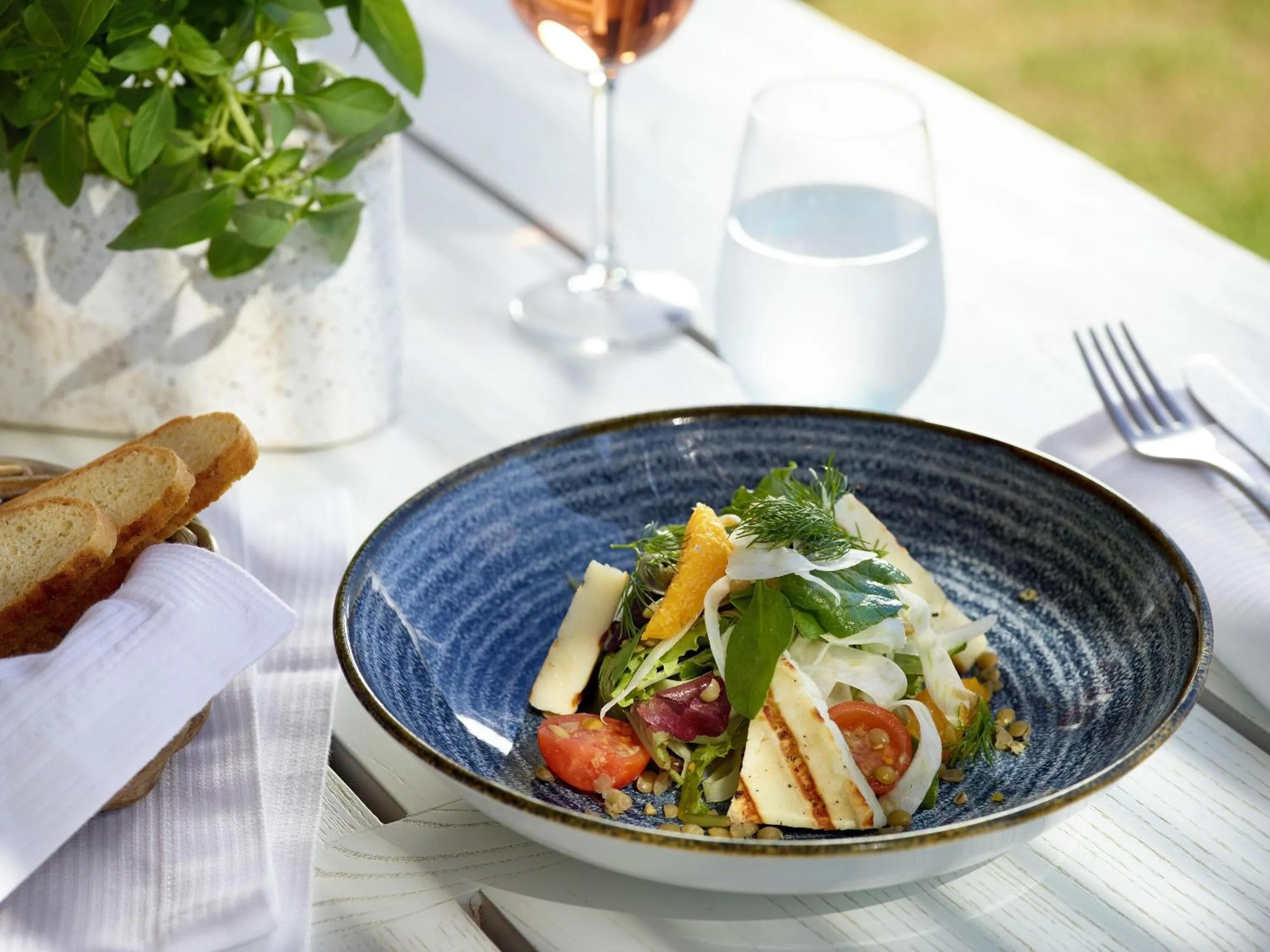 Restaurant/places to eat in Ikos Aria