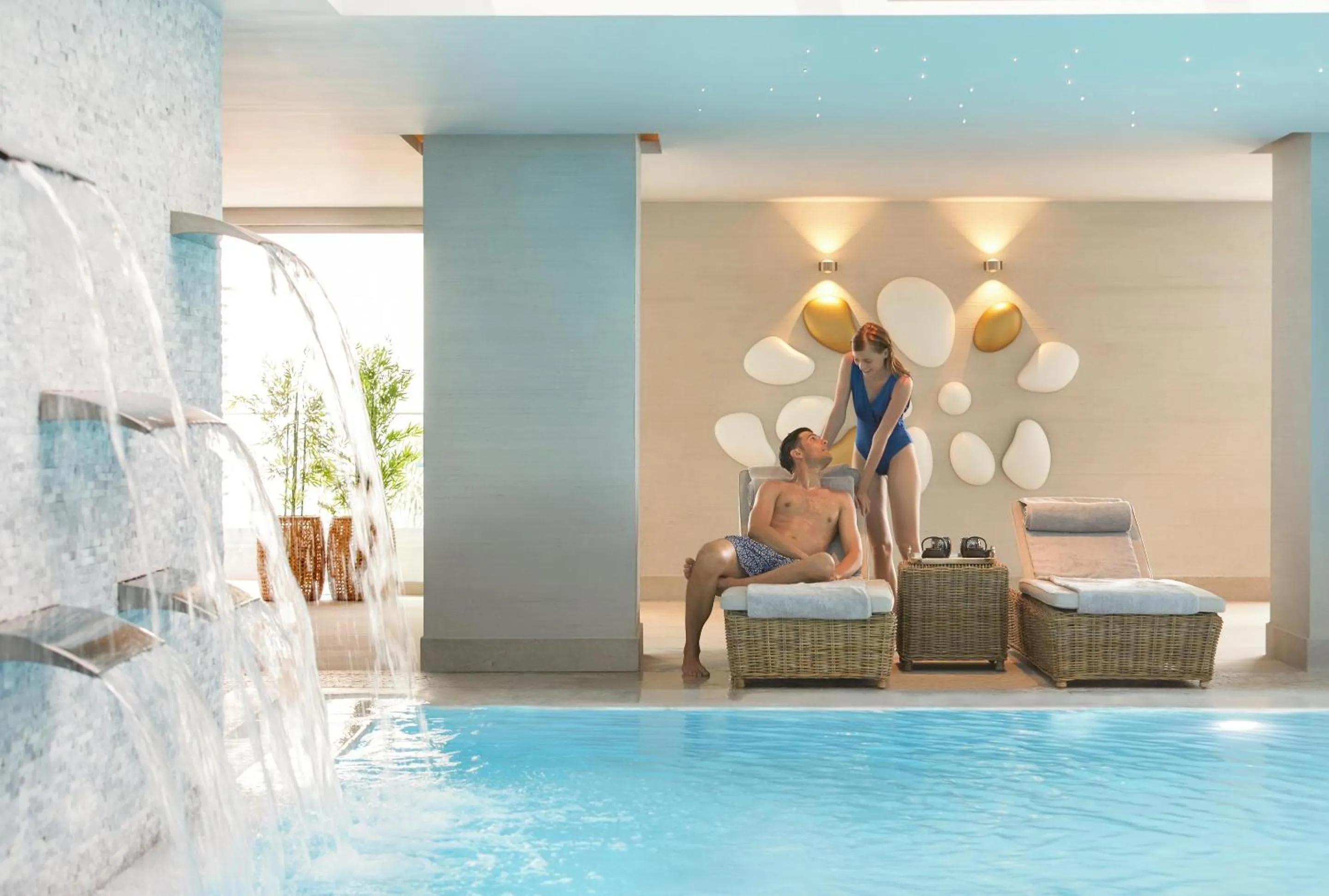 Swimming pool in Ikos Aria