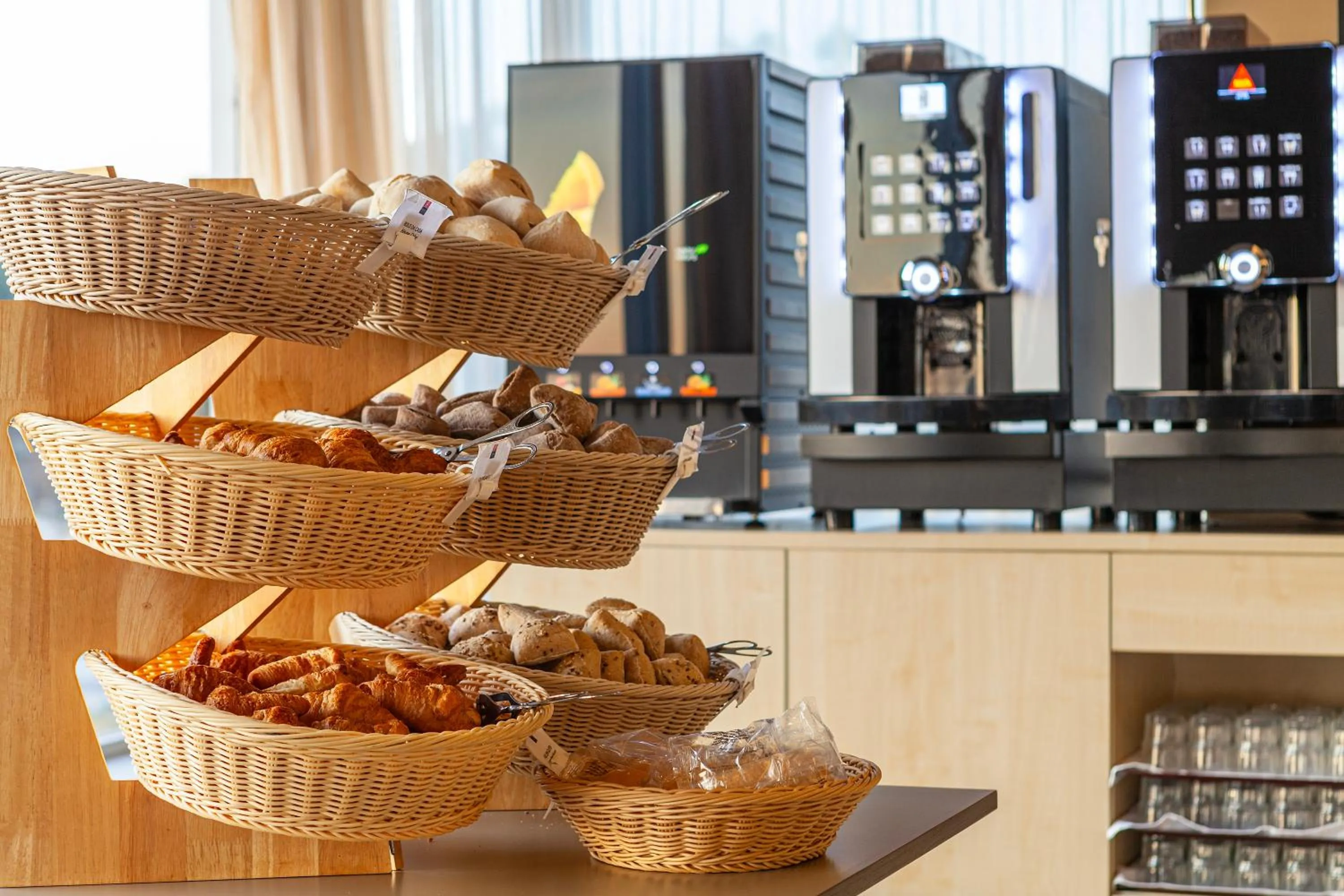 Buffet breakfast in Hotel Fundador