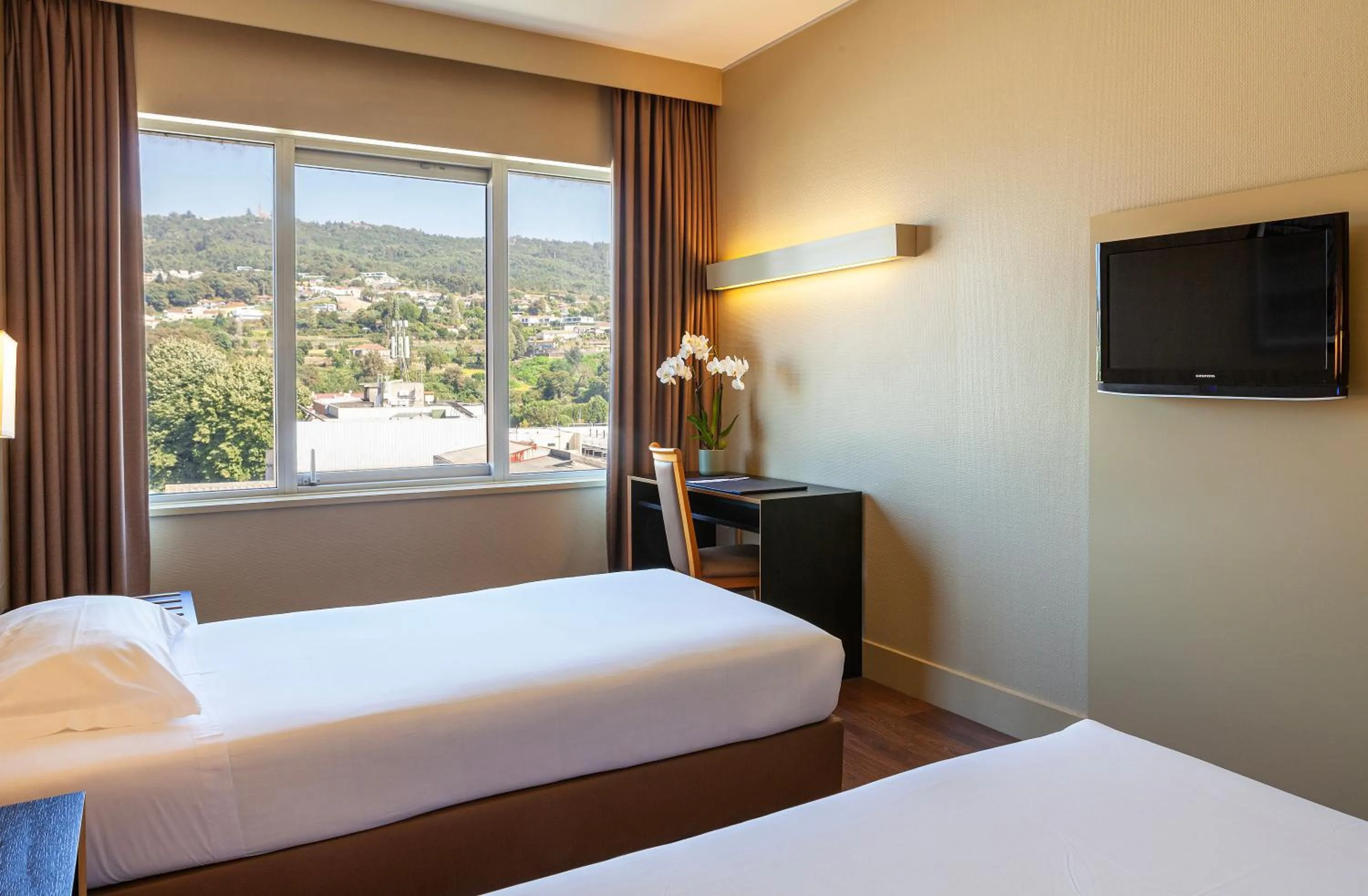 Bedroom, Bed in Hotel Fundador