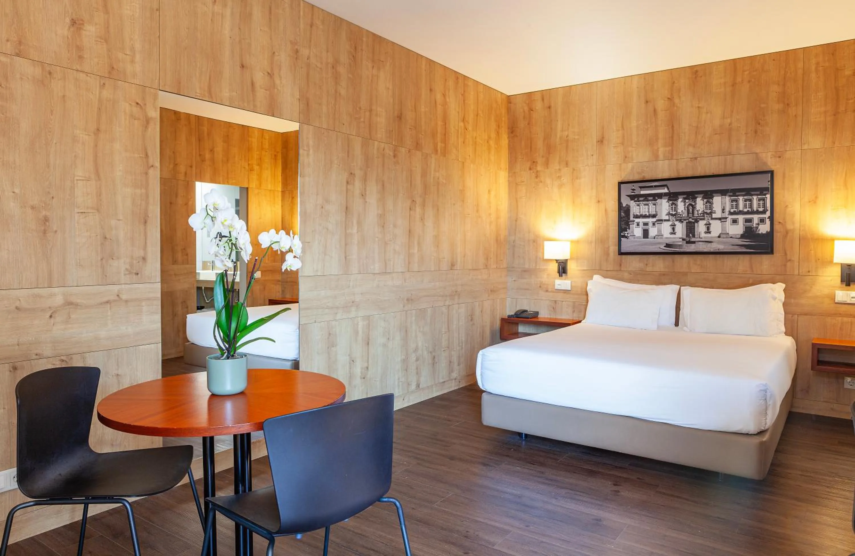 Bedroom, Bed in Hotel Fundador