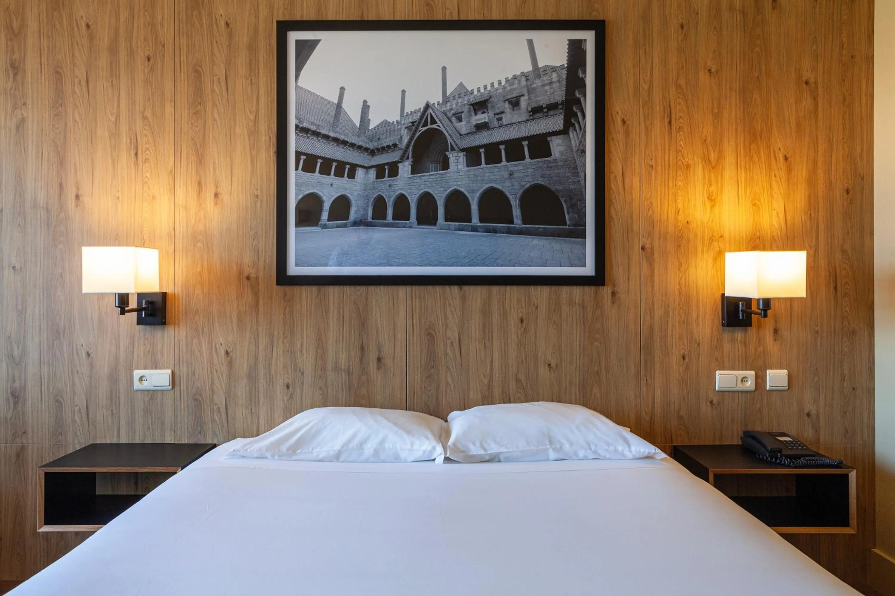 Bedroom, Bed in Hotel Fundador