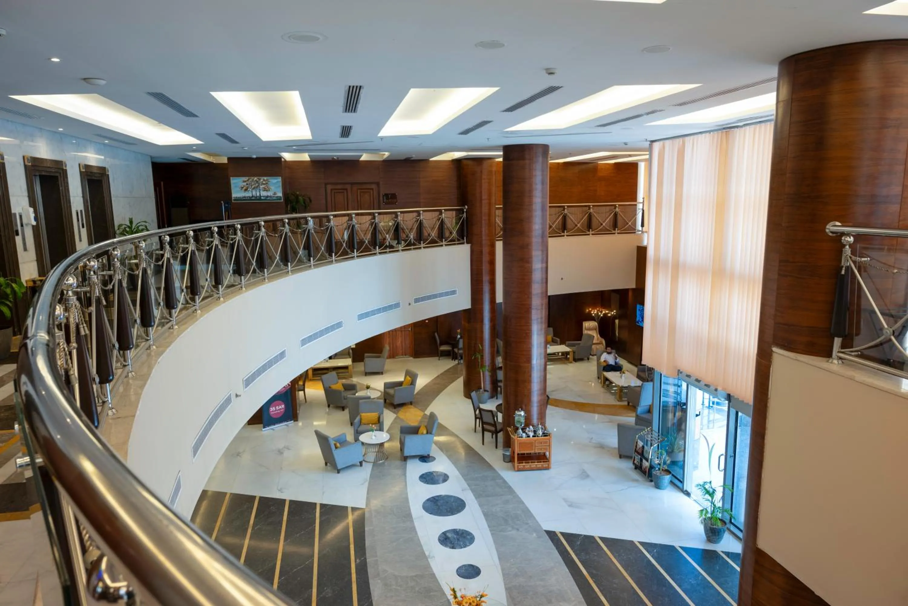 Seating area in Ruve Jeddah Hotel
