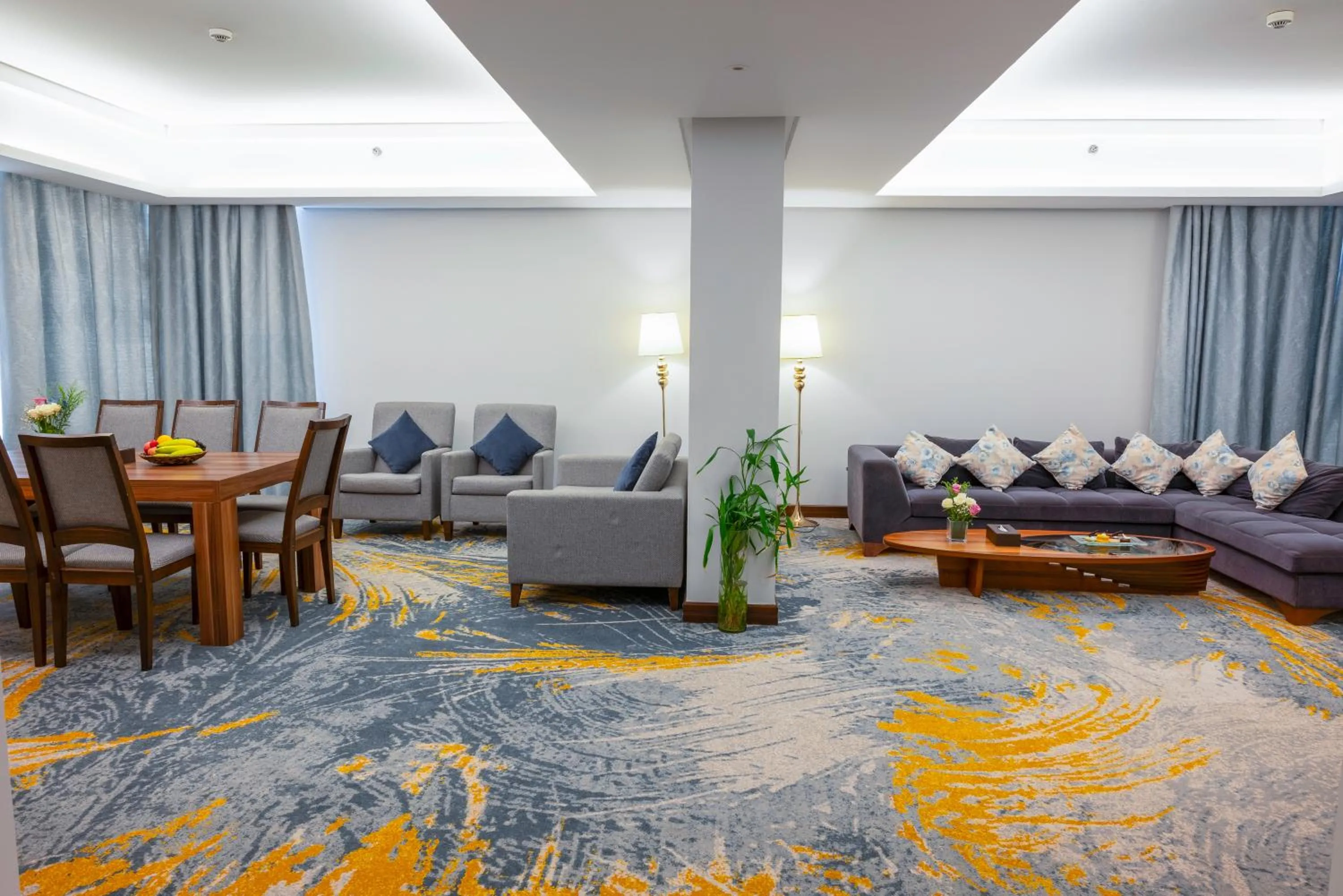 Living room in Ruve Jeddah Hotel