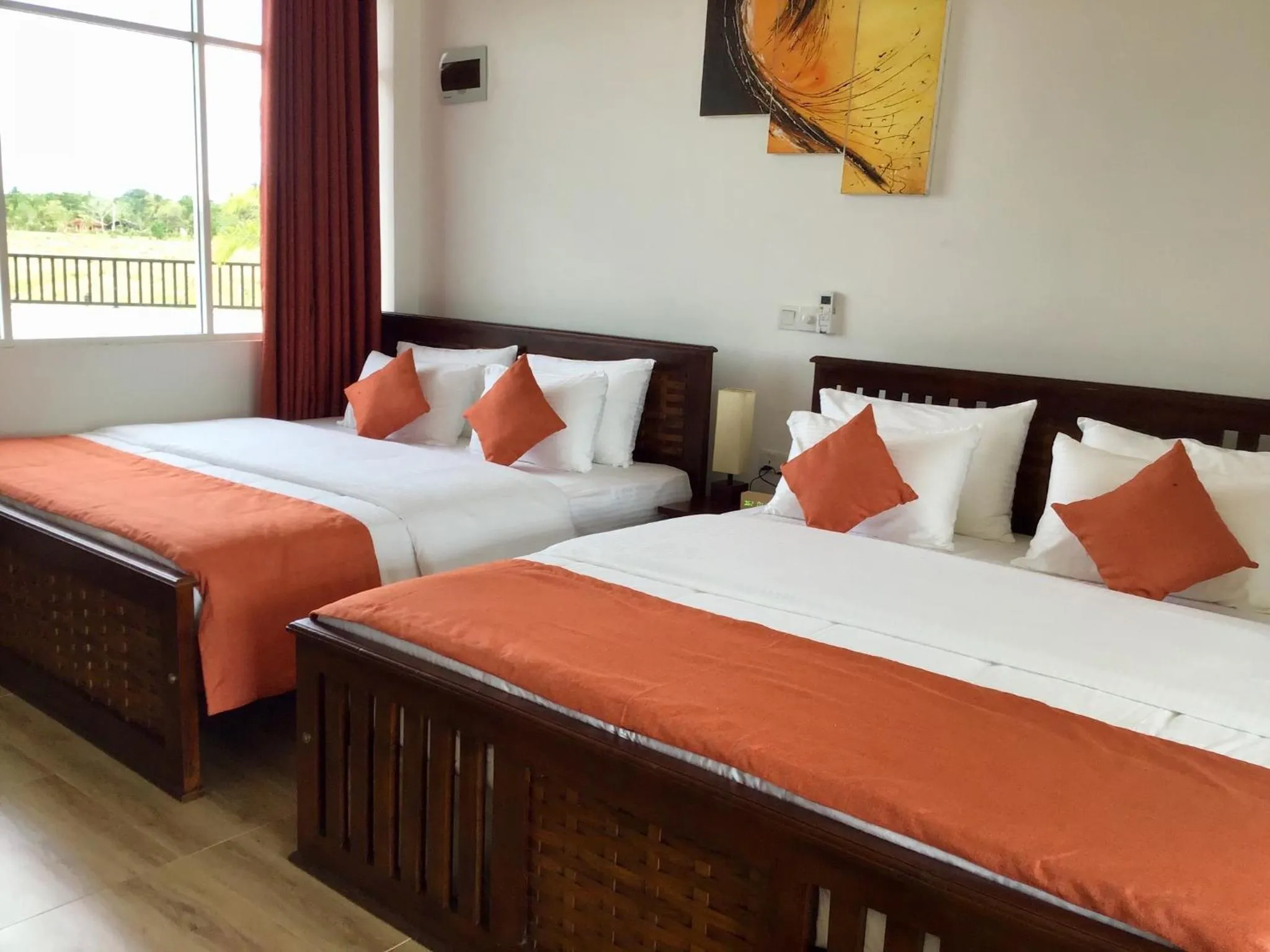 Bed in Avonil Resort Yala