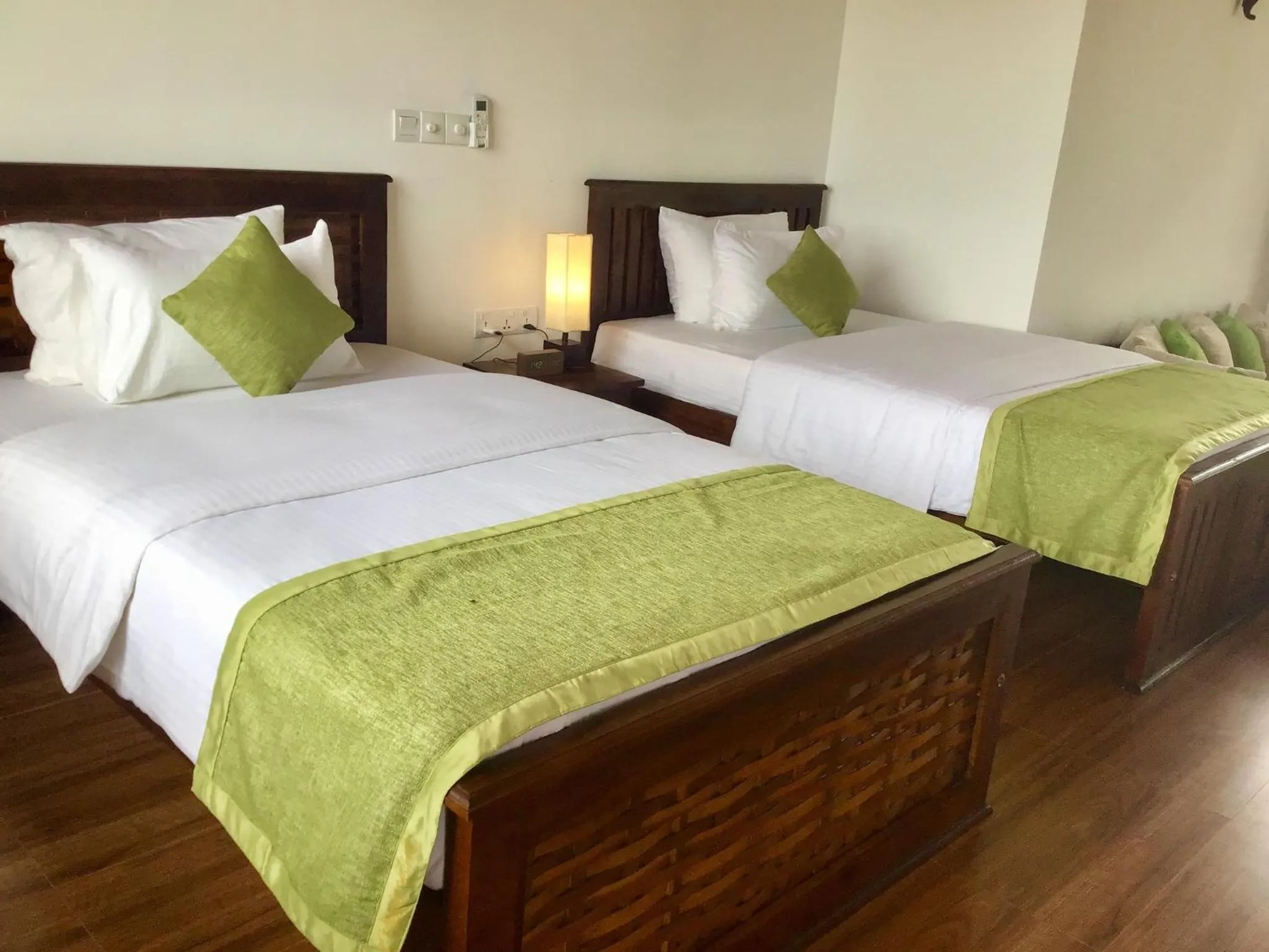 Bed in Avonil Resort Yala