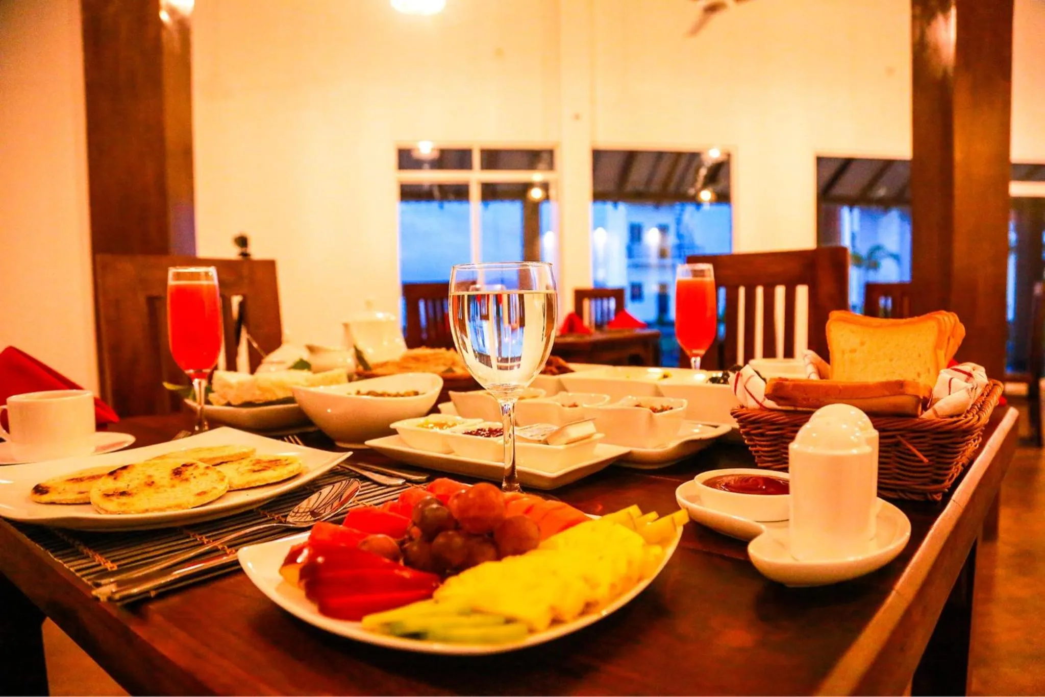 Breakfast in Avonil Resort Yala