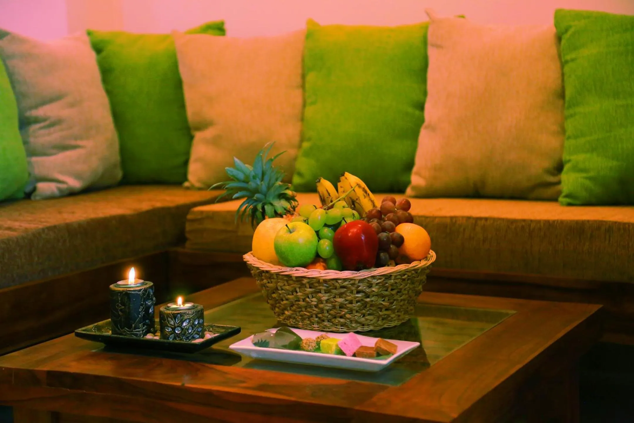 Seating area in Avonil Resort Yala