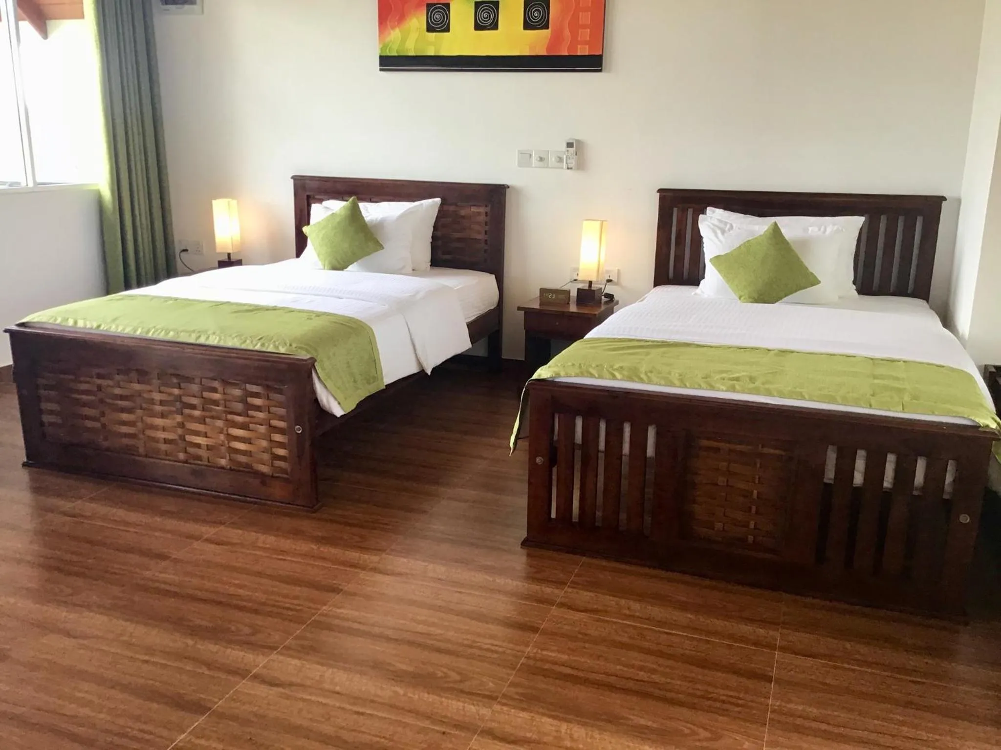 Bed in Avonil Resort Yala