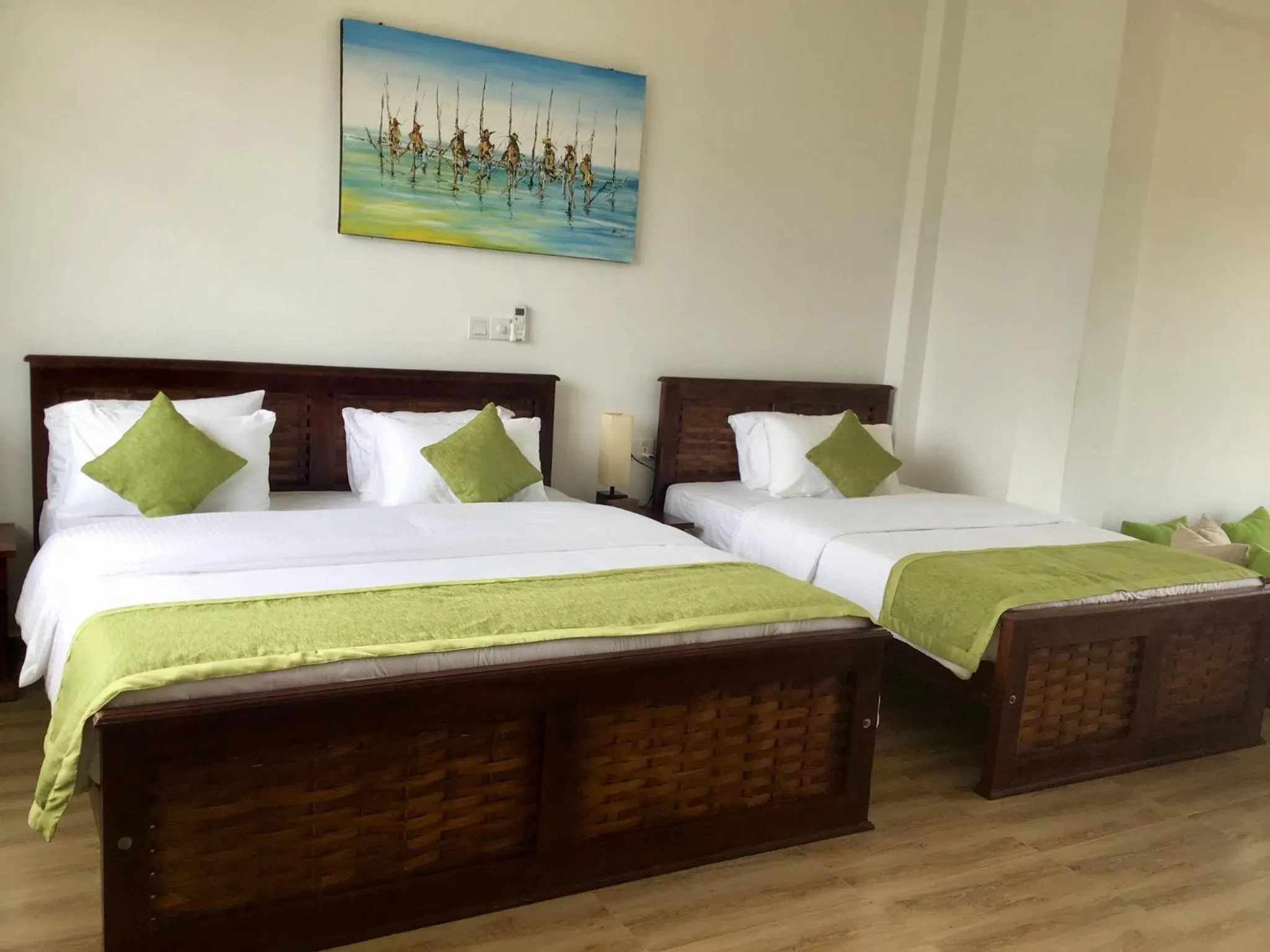 Bed in Avonil Resort Yala
