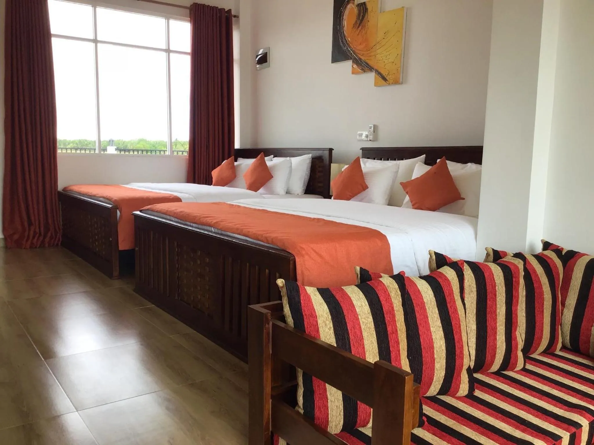 Bed in Avonil Resort Yala