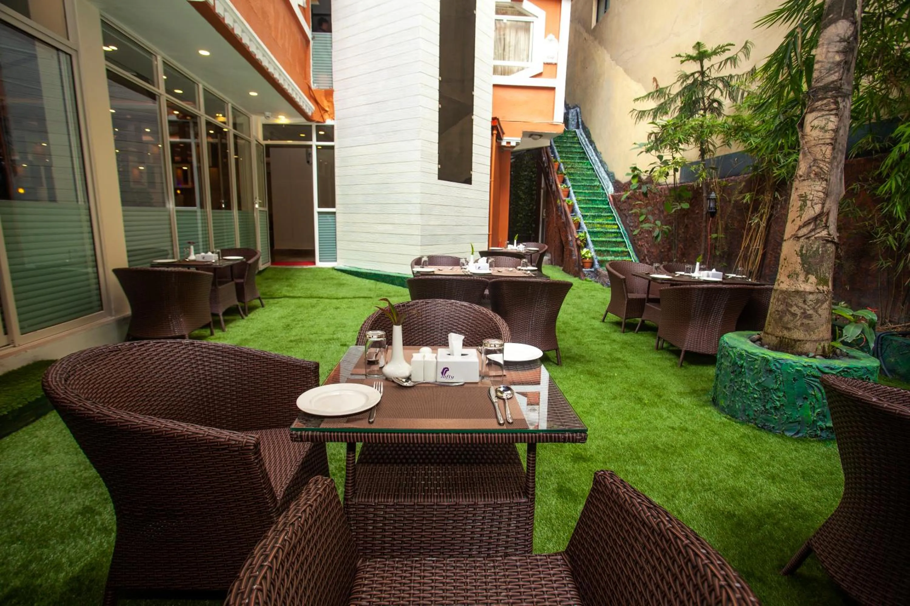 Garden in Hotel Jampa