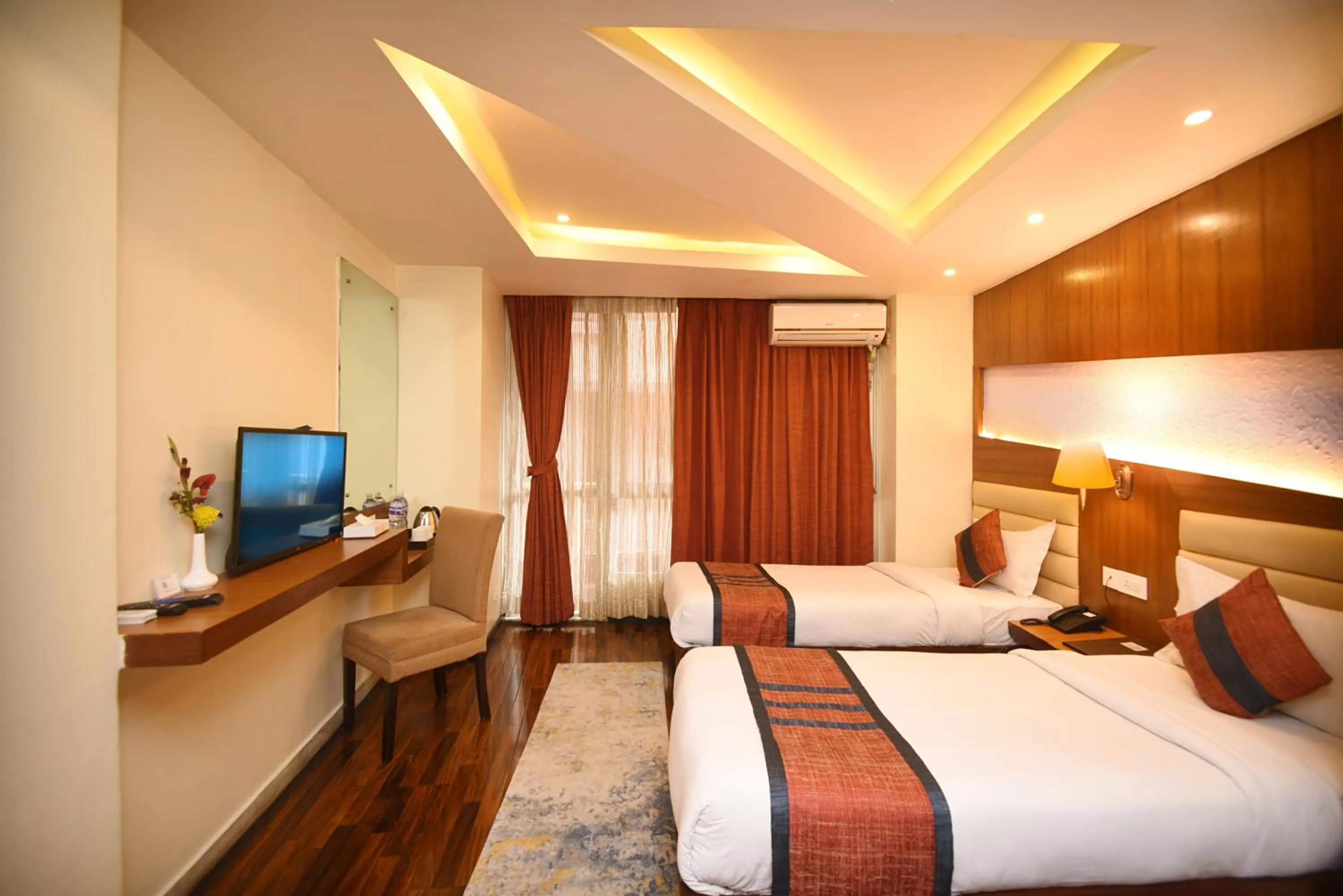 Bedroom, Bed in Hotel Jampa