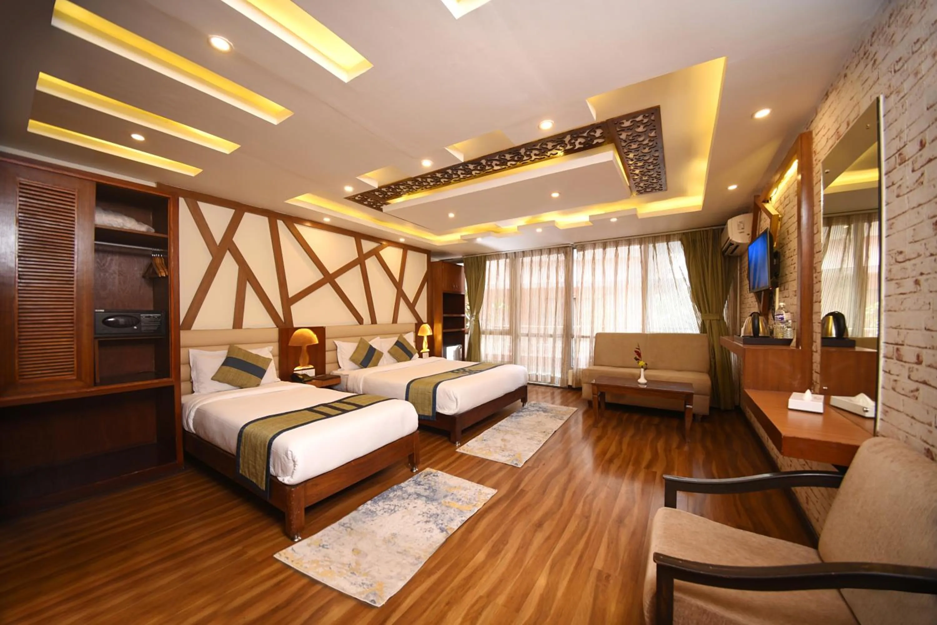 Bedroom, Bed in Hotel Jampa